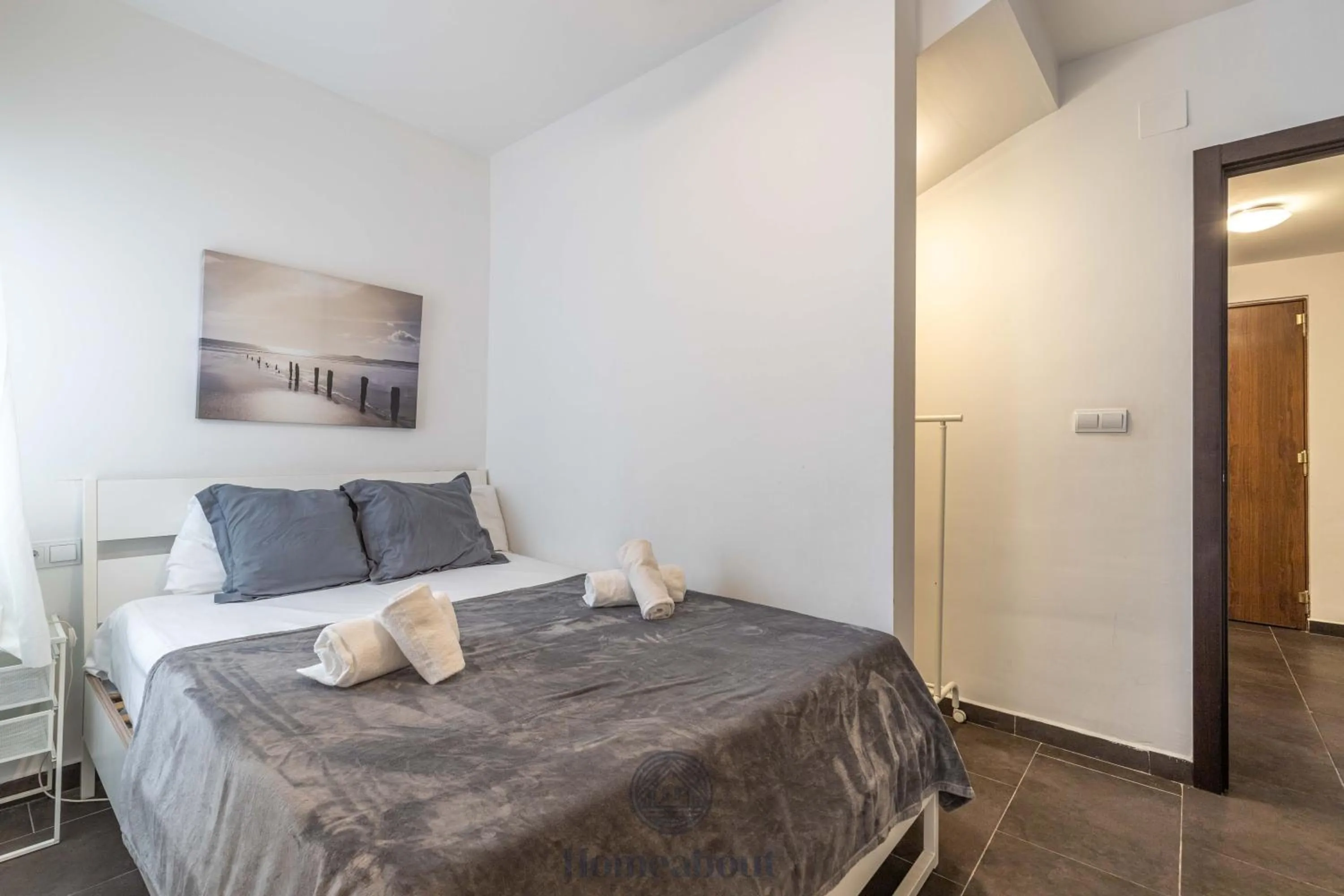 Bed in FUN BUILDING DUPLEXES by HOMEABOUT