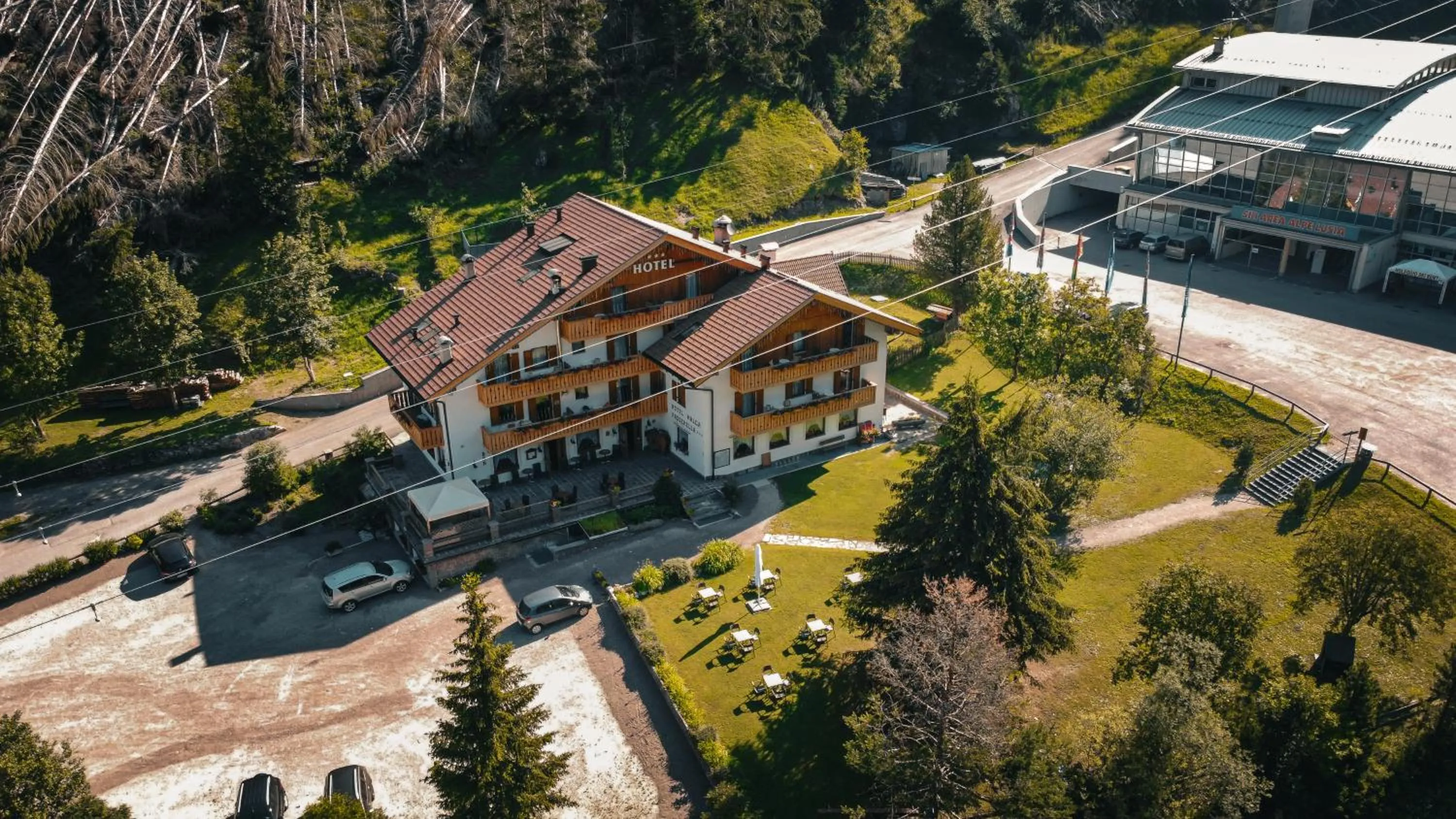 Property building in Hotel Malga Passerella