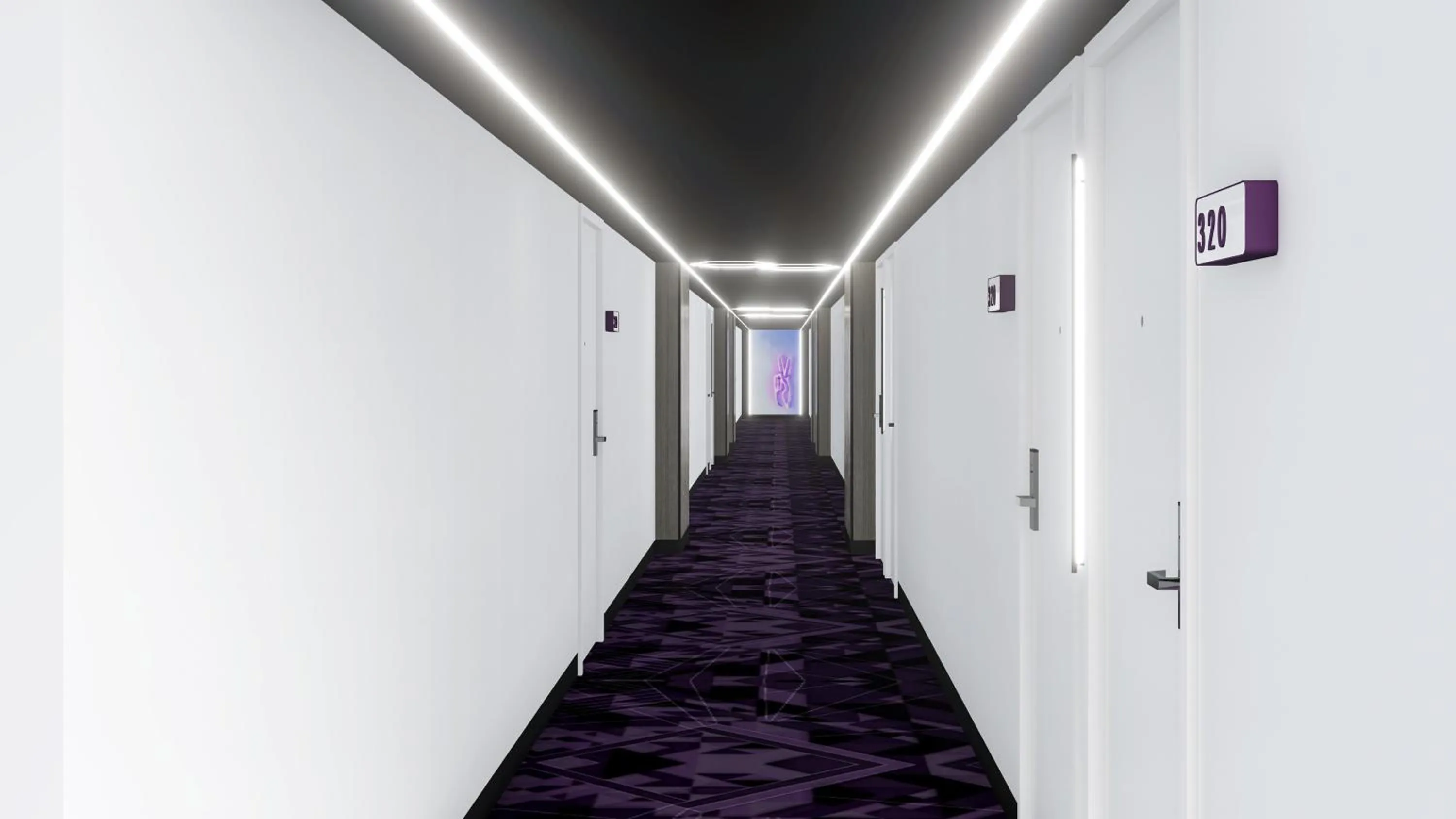 Property building in YOTEL Washington DC