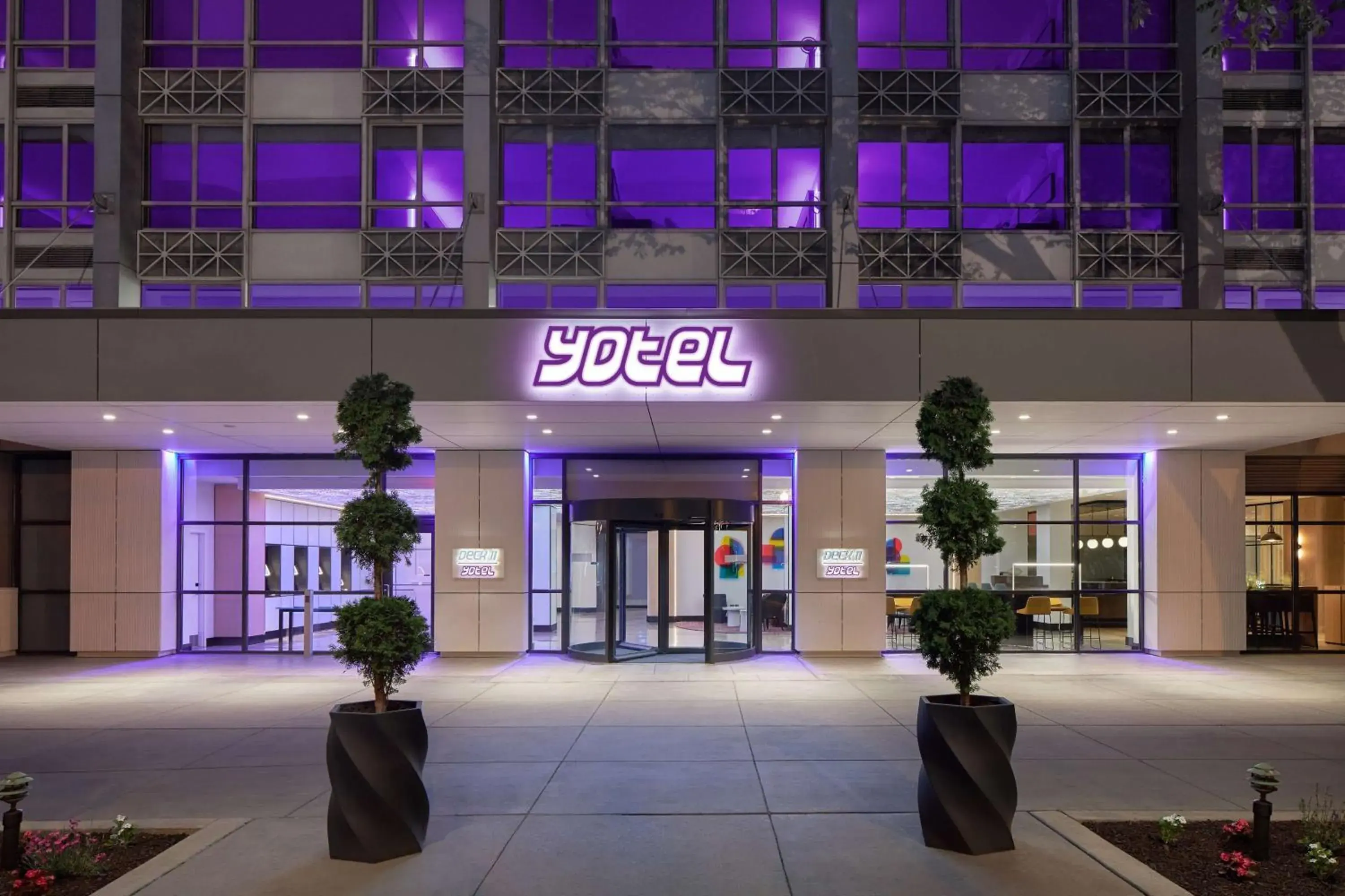 Property building in YOTEL Washington DC Property building in YOTEL Washington DC