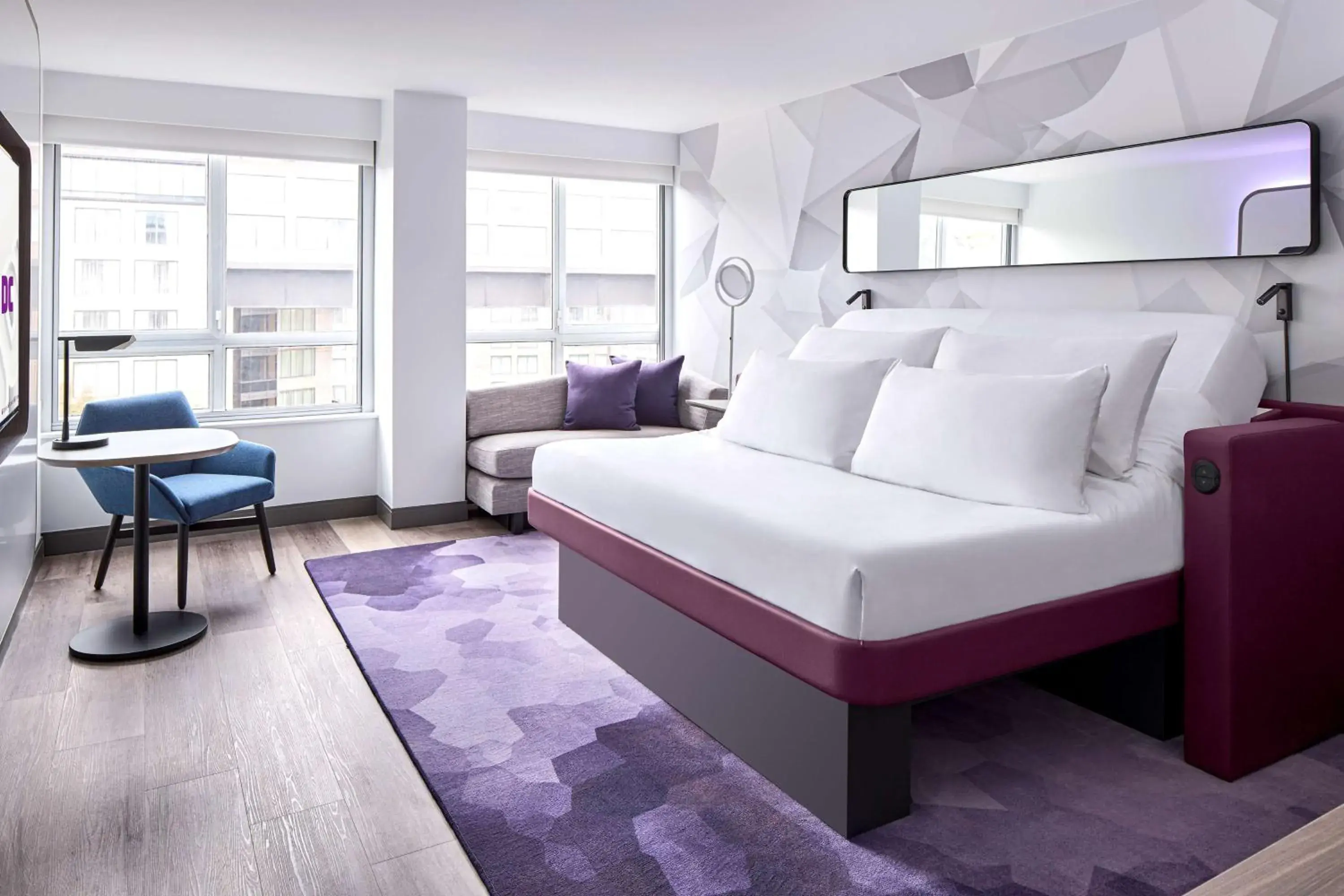 Photo of the whole room, Bed in YOTEL Washington DC Photo of the whole room, Bed in YOTEL Washington DC