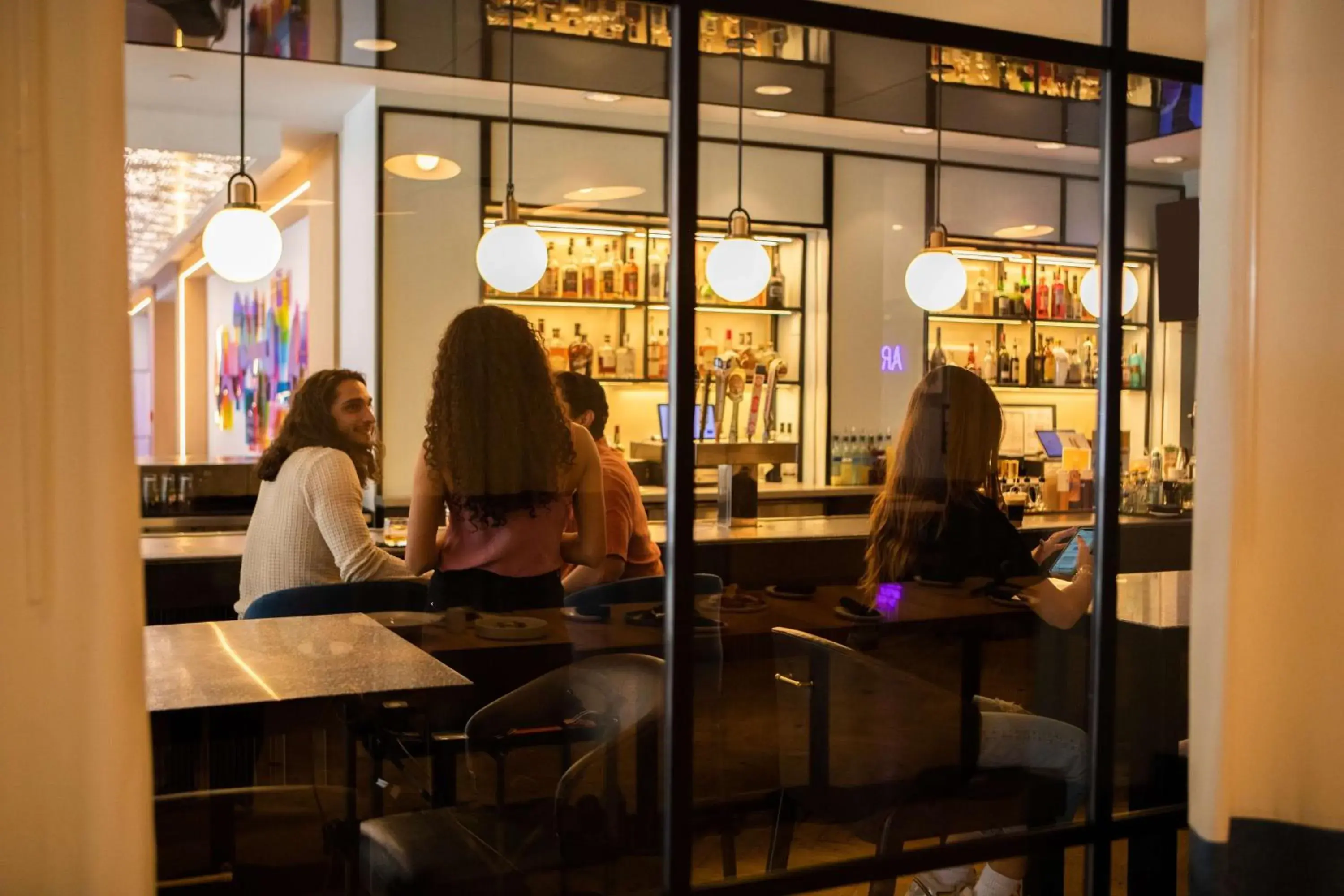 Lounge or bar in YOTEL Washington DC Lounge or bar in YOTEL Washington DC