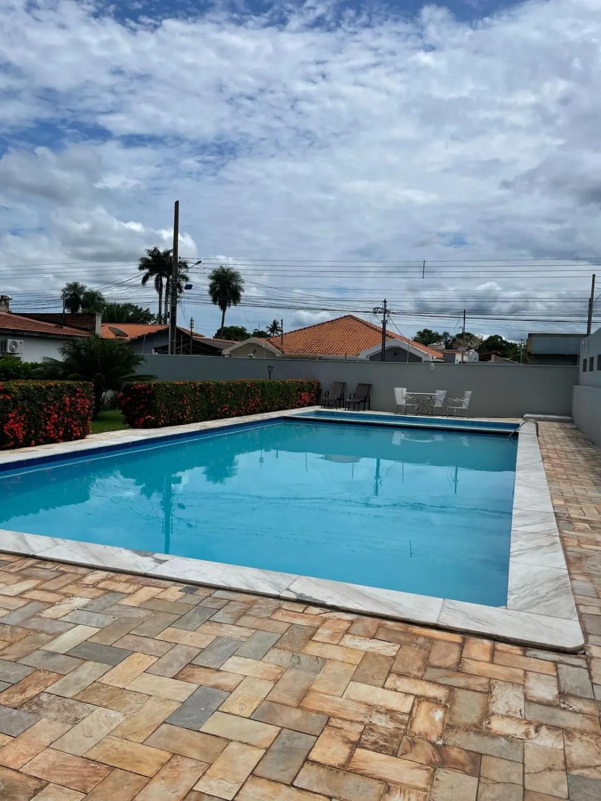 Pool view in Riviera Pantanal Hotel