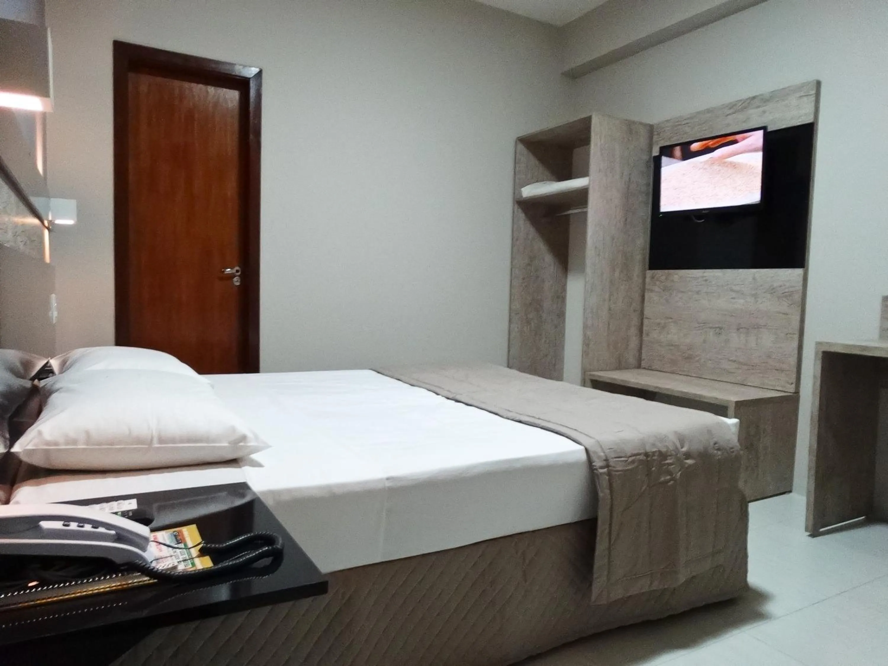 Bed in Riviera Pantanal Hotel