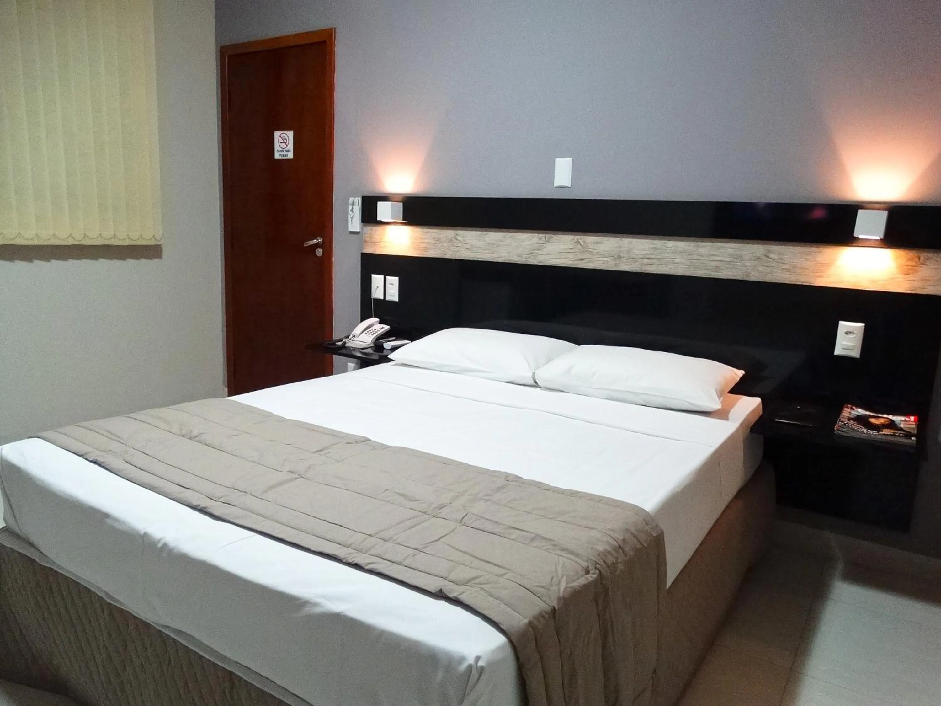 Bed in Riviera Pantanal Hotel