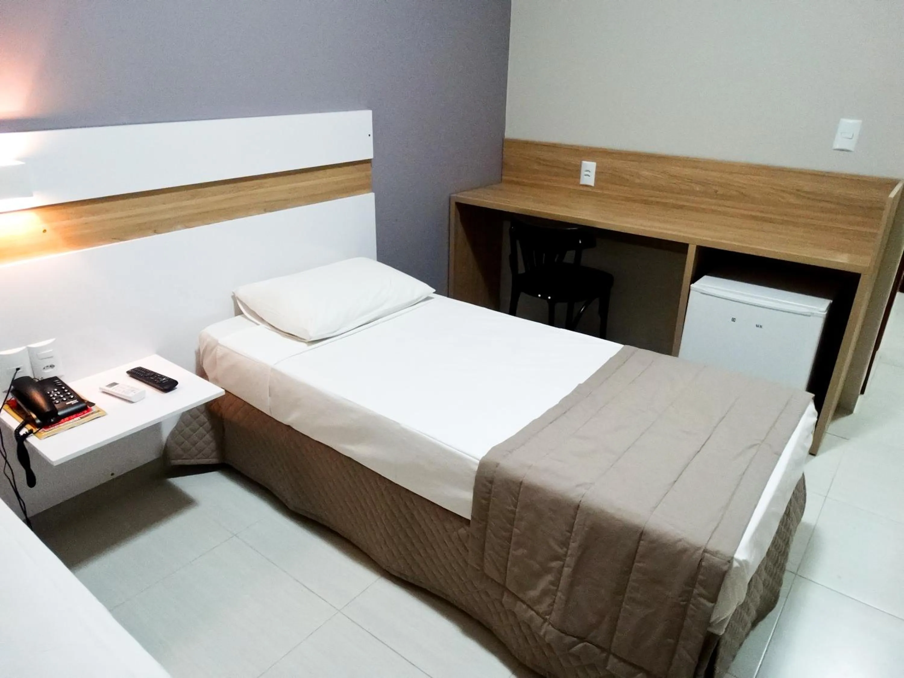 Bed in Riviera Pantanal Hotel