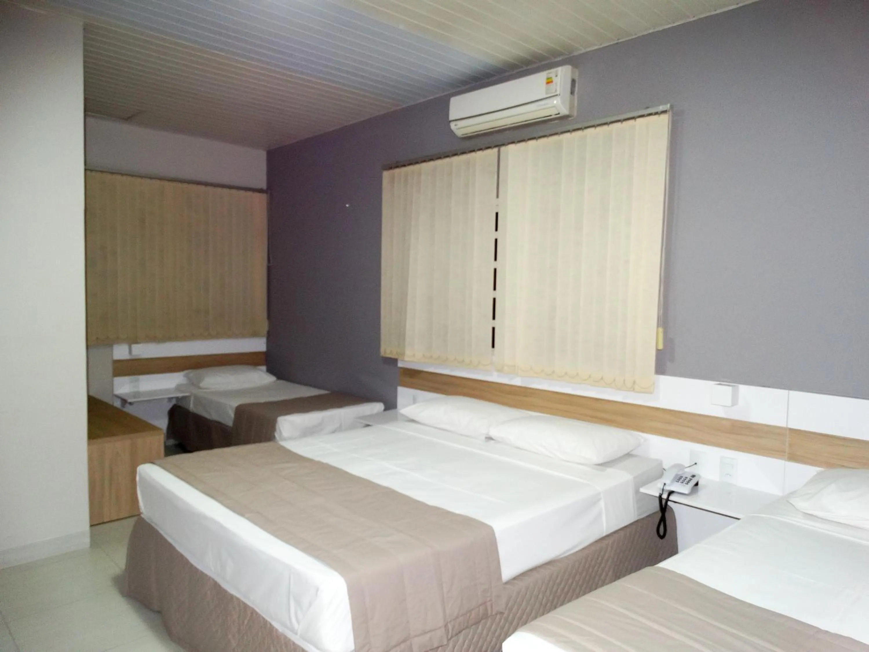 Bed in Riviera Pantanal Hotel