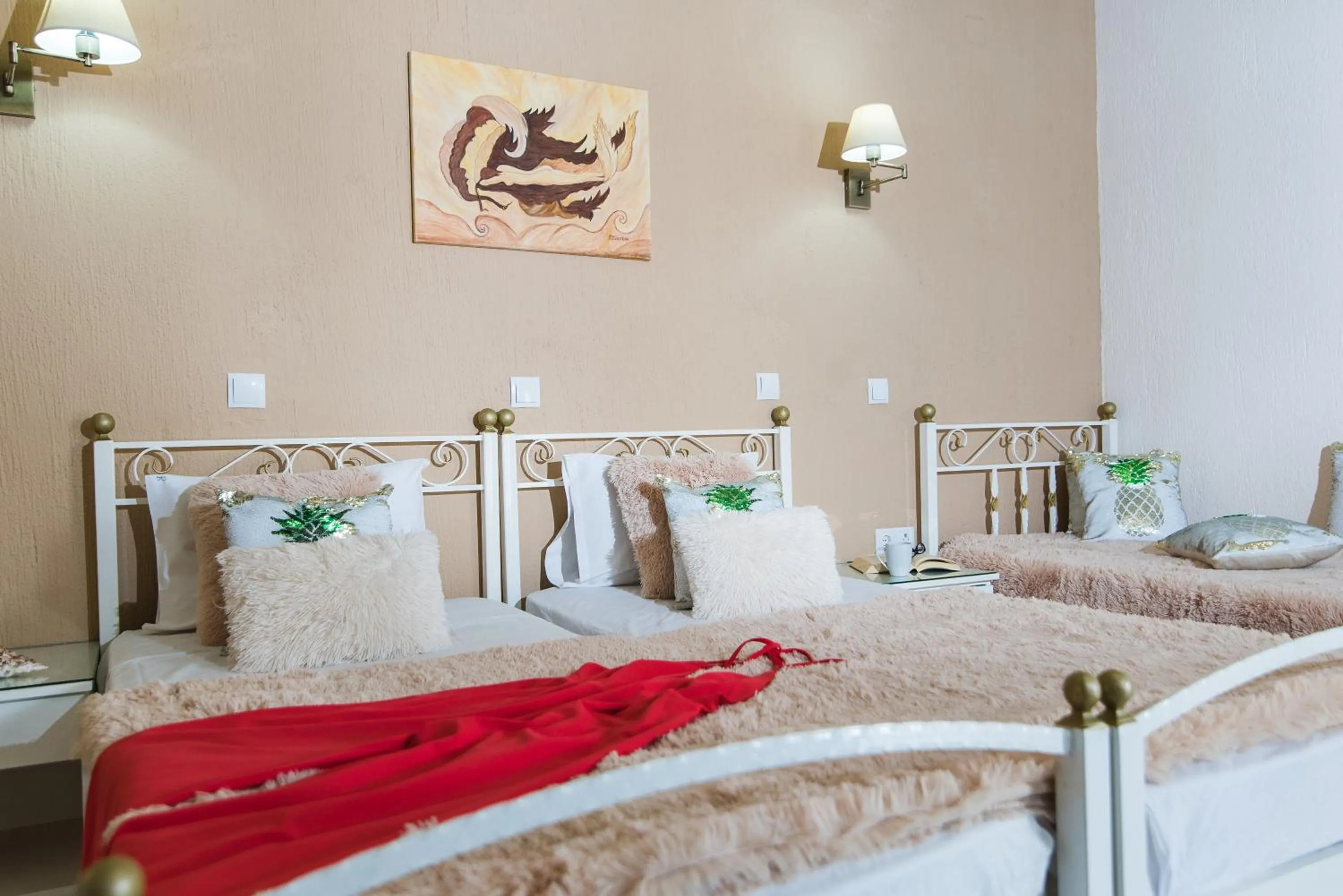 Bedroom, Bed in Oasis Studios