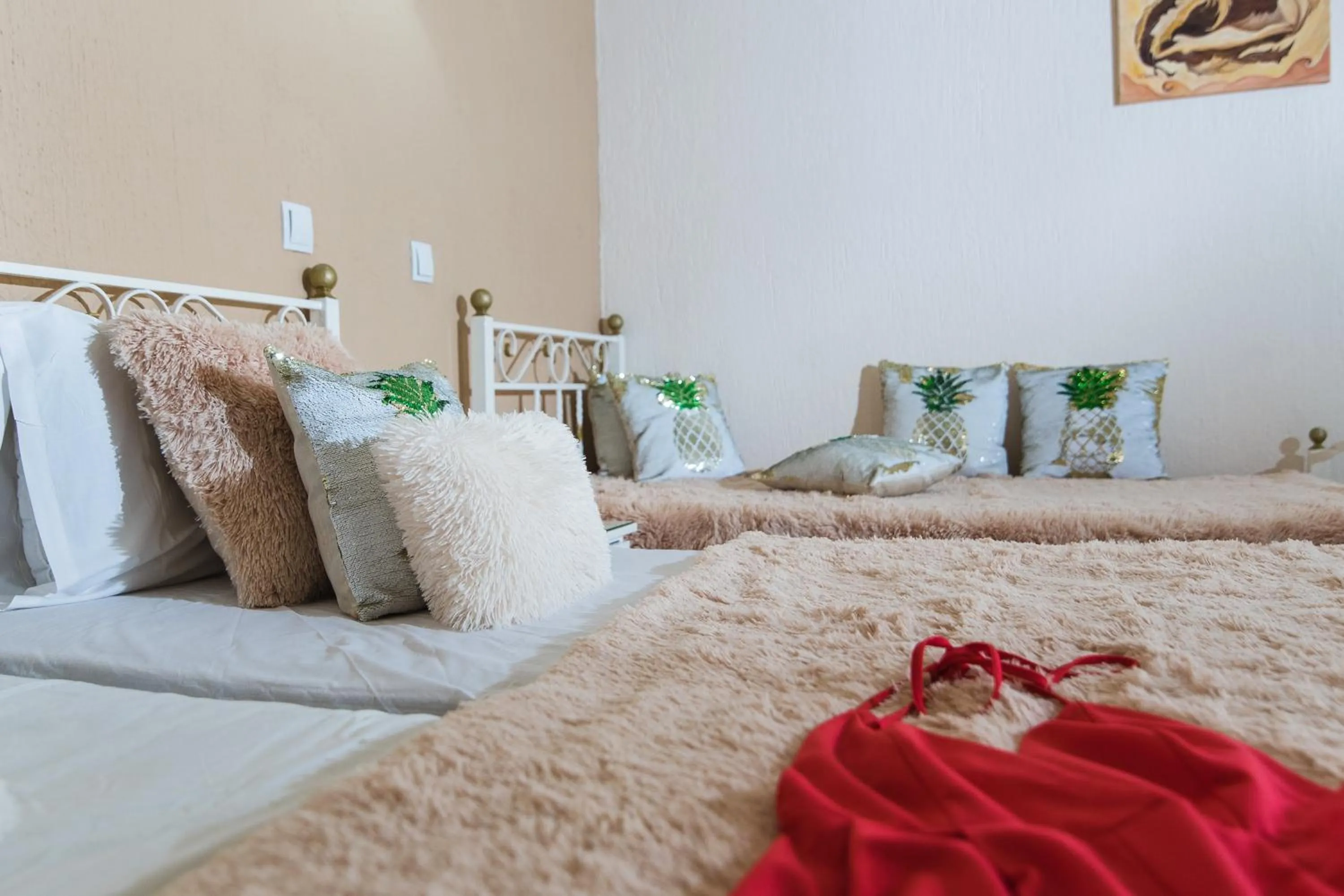 Bed in Oasis Studios