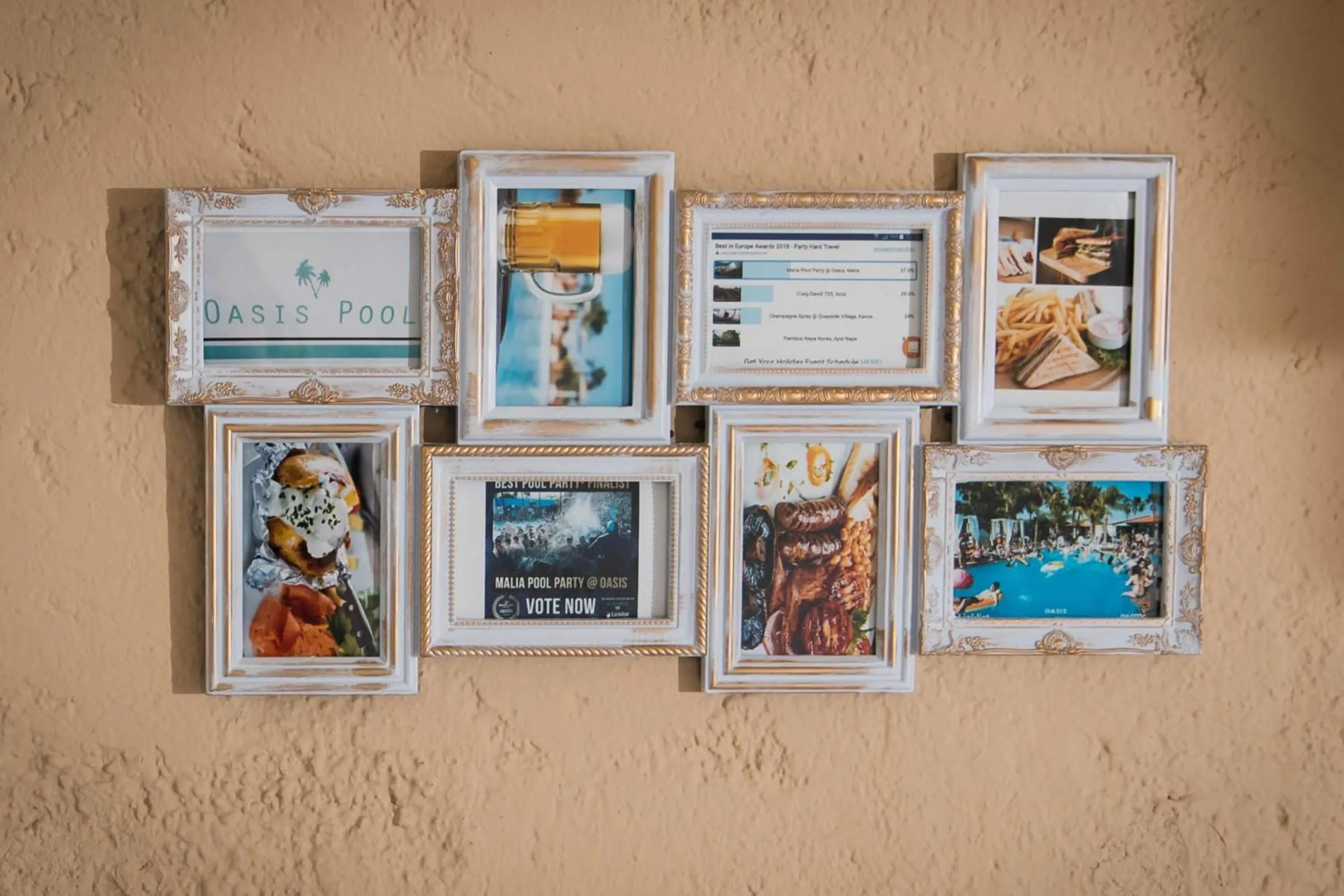 Decorative detail in Oasis Studios