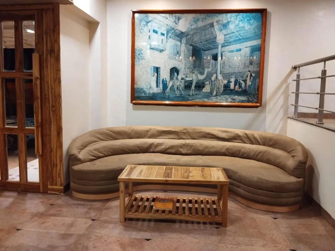 Lobby or reception in Hotel Shripad