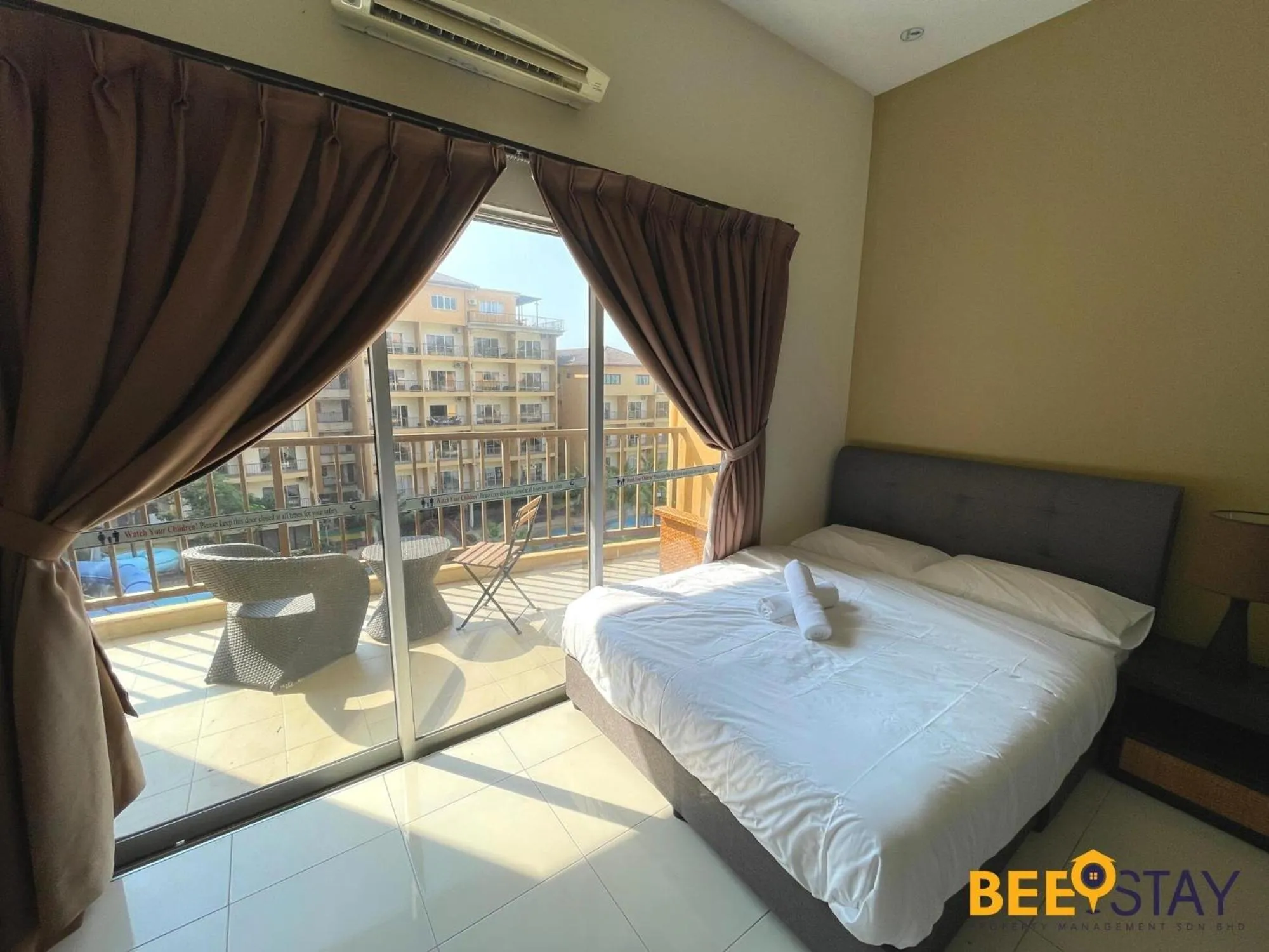 Bed in Gold Coast Morib Themepark View Studio