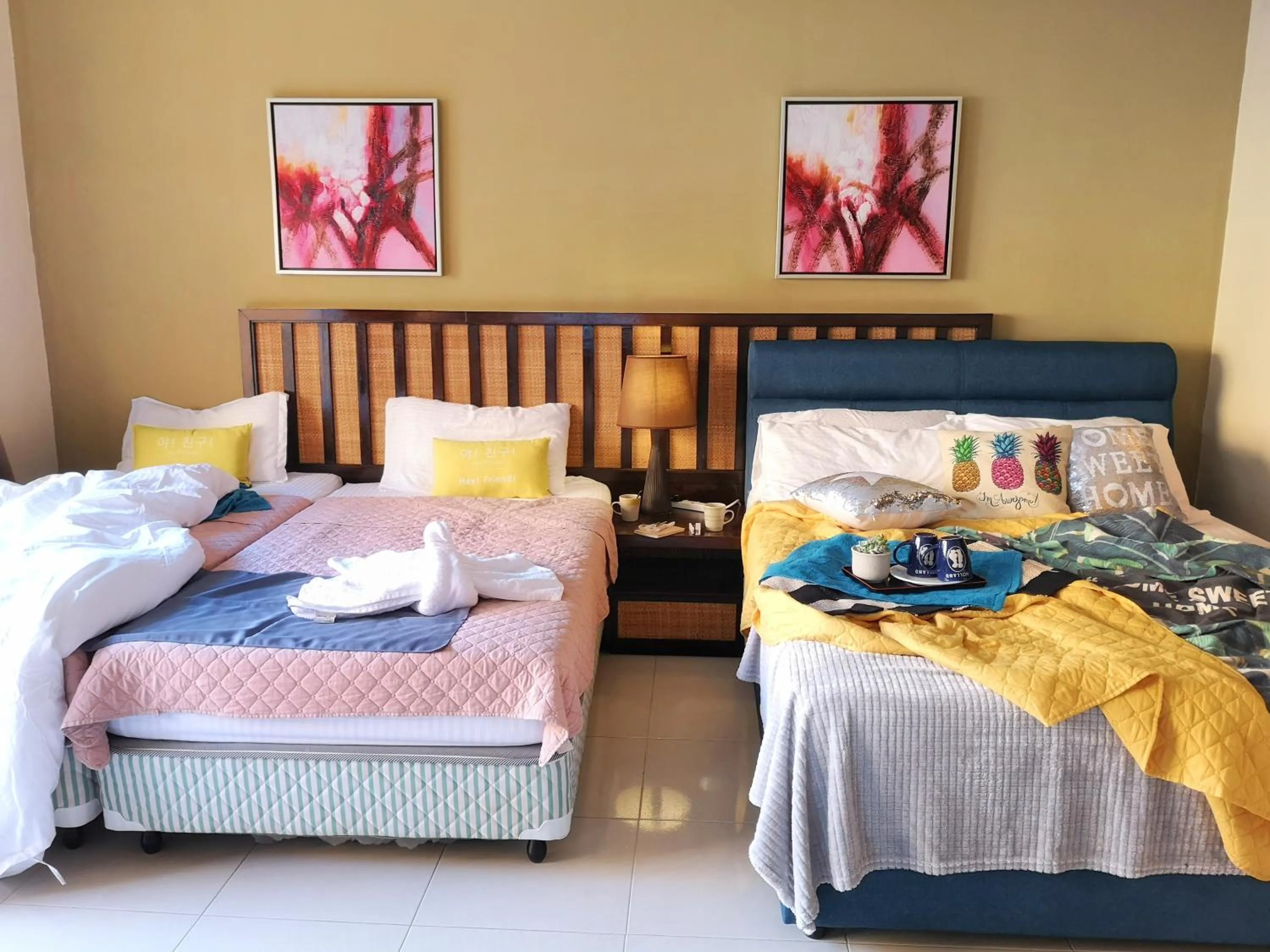 Bed in Gold Coast Morib Themepark View Studio