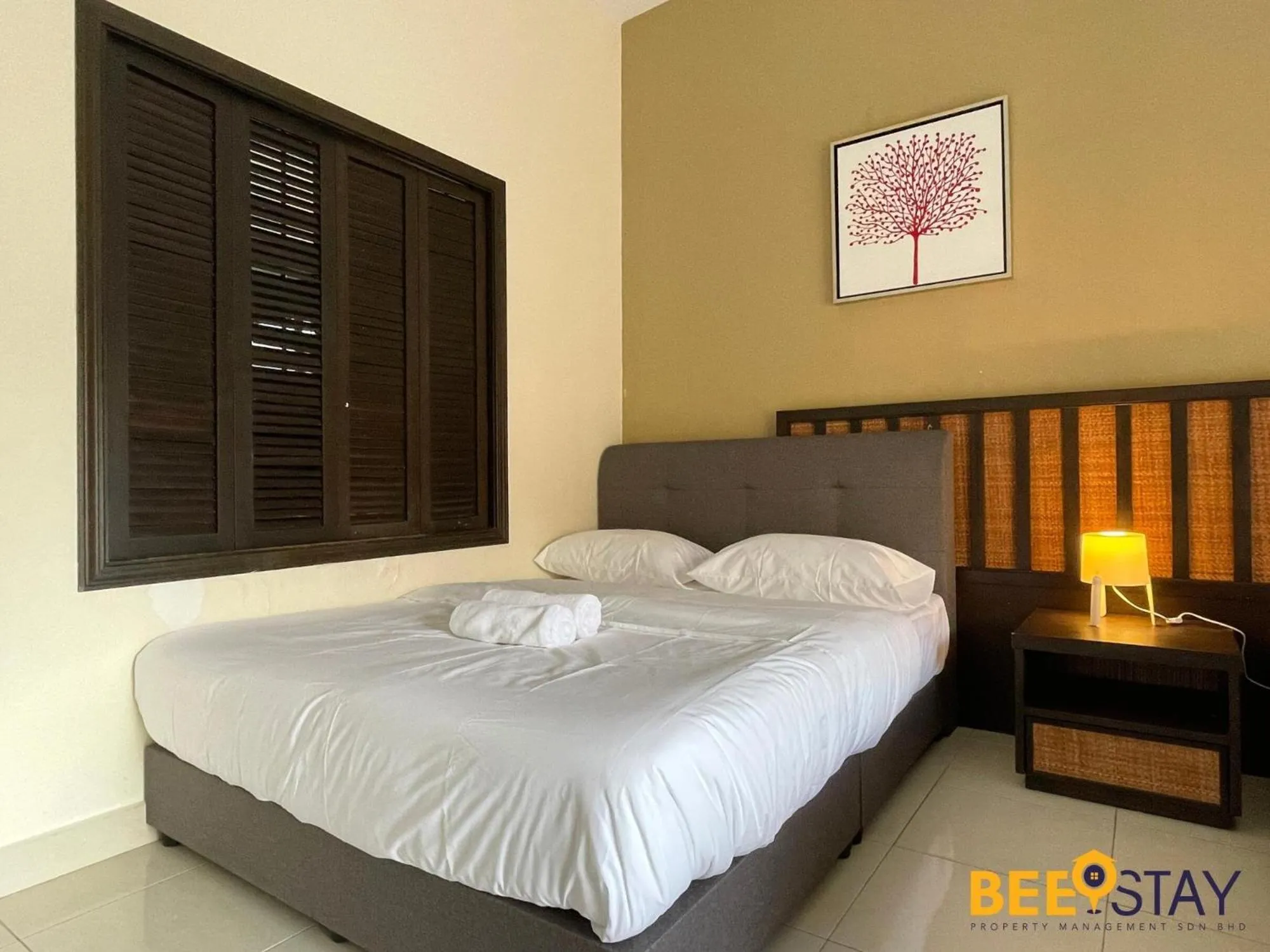 Bed in Gold Coast Morib Themepark View Studio