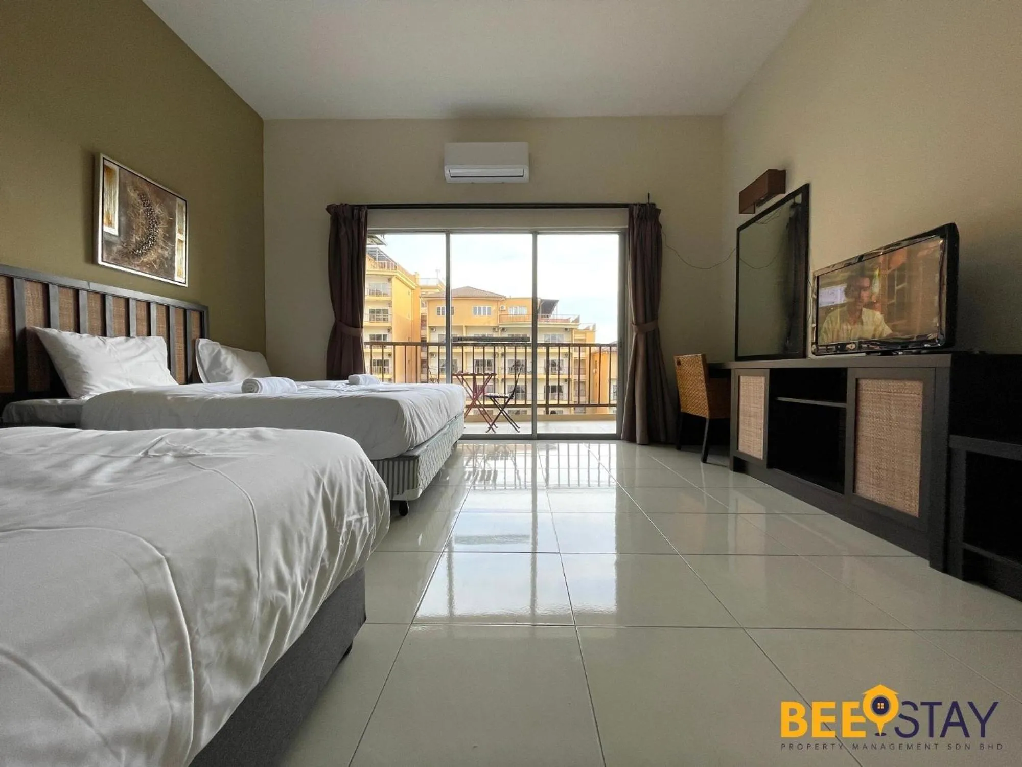 Bed in Gold Coast Morib Themepark View Studio