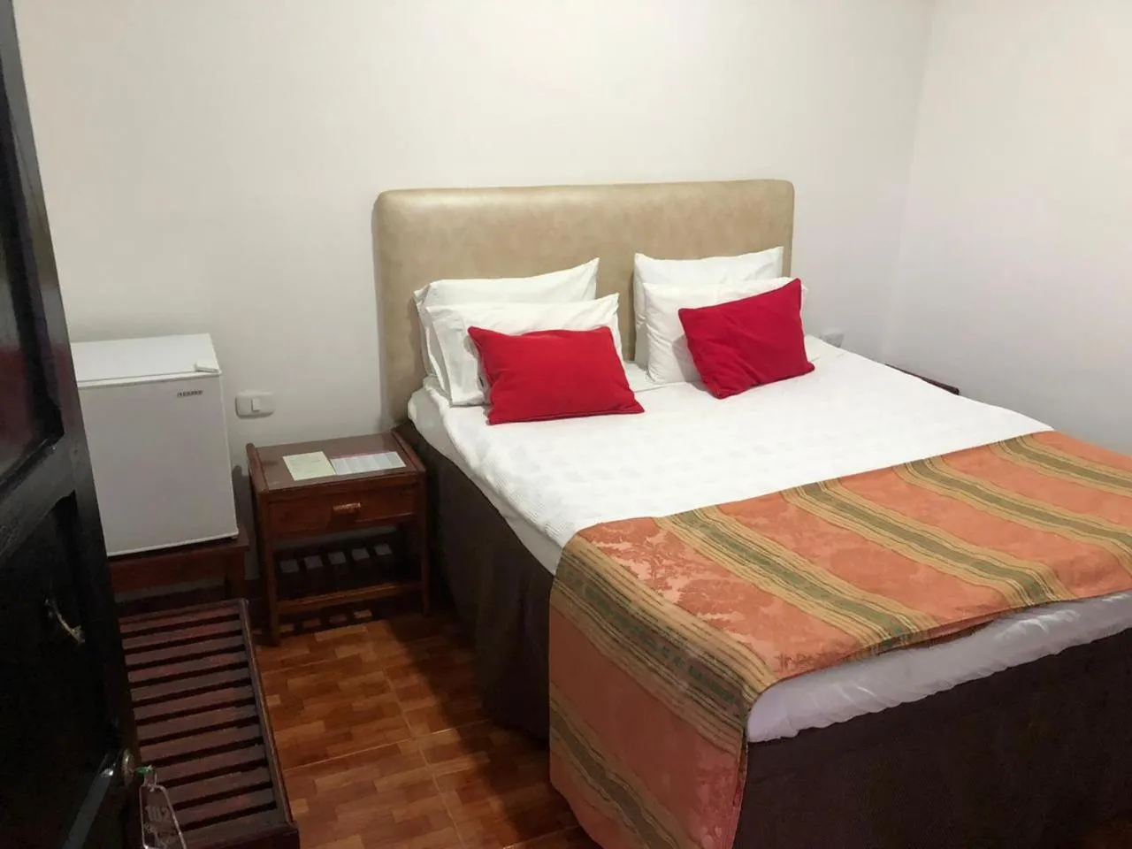 Bed in Hotel Camino Real Popayán Colombia