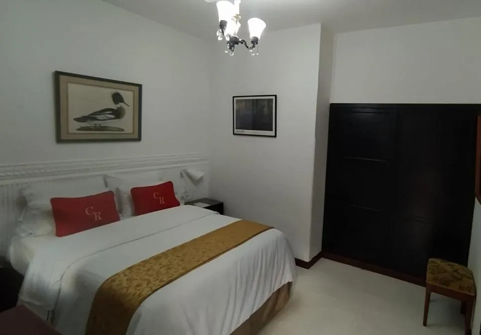 Bed in Hotel Camino Real Popayán Colombia
