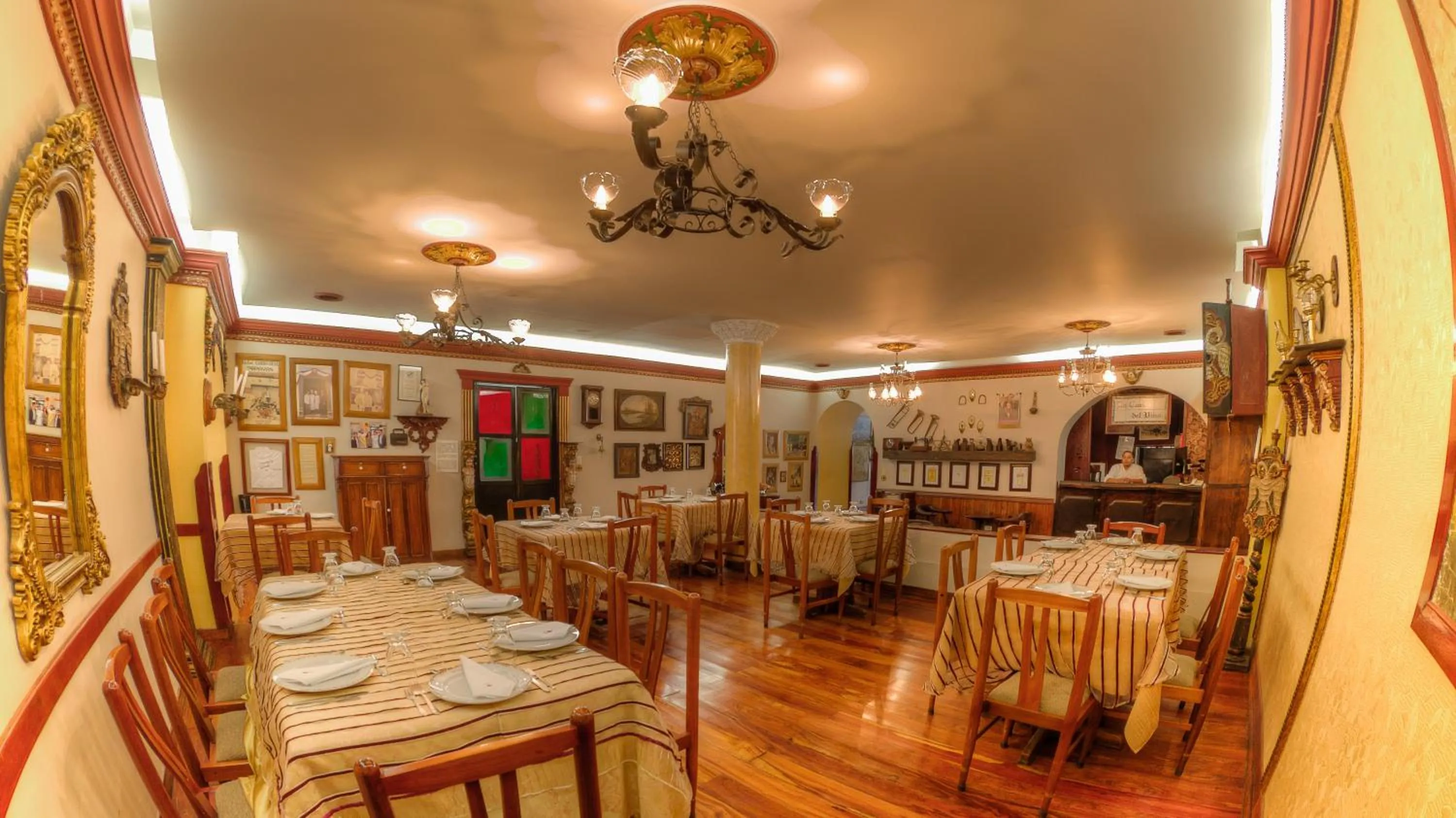 Restaurant/places to eat in Hotel Camino Real Popayán Colombia