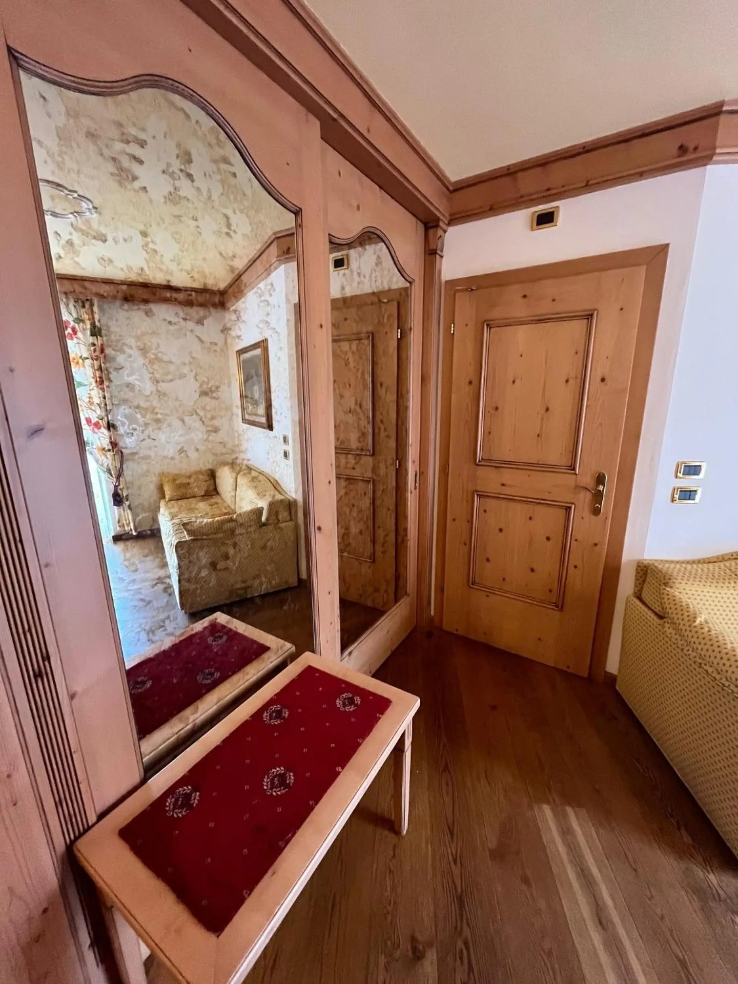 Bed in Park Hotel Aurora