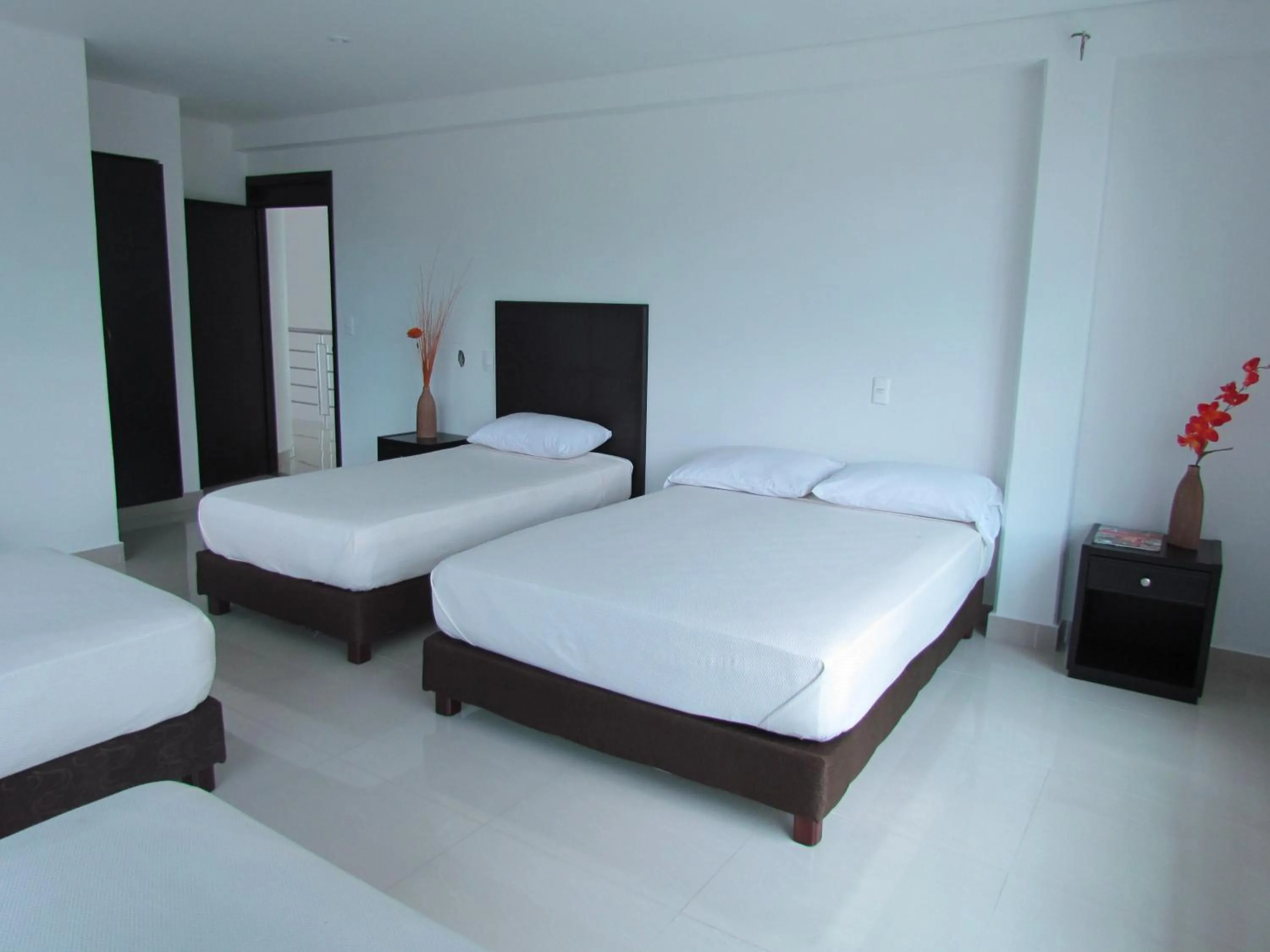Bed in Hotel Iraqúa