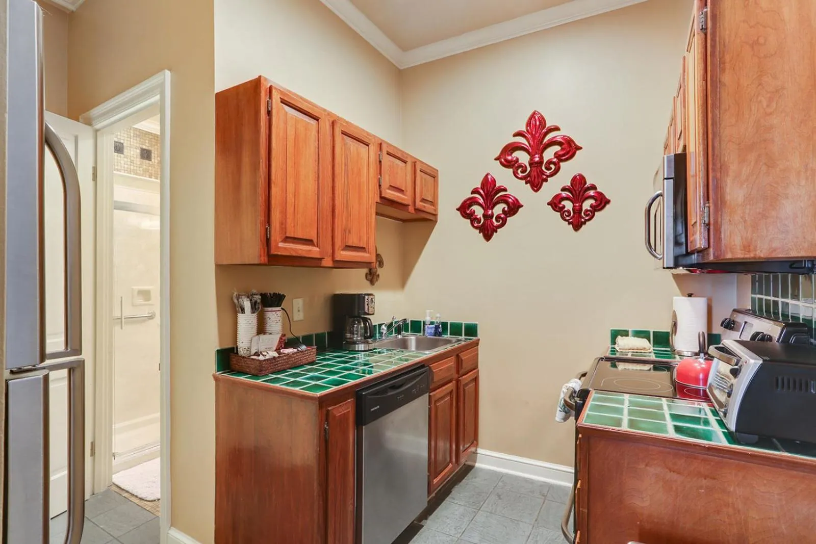 Kitchen or kitchenette in Grenoble House