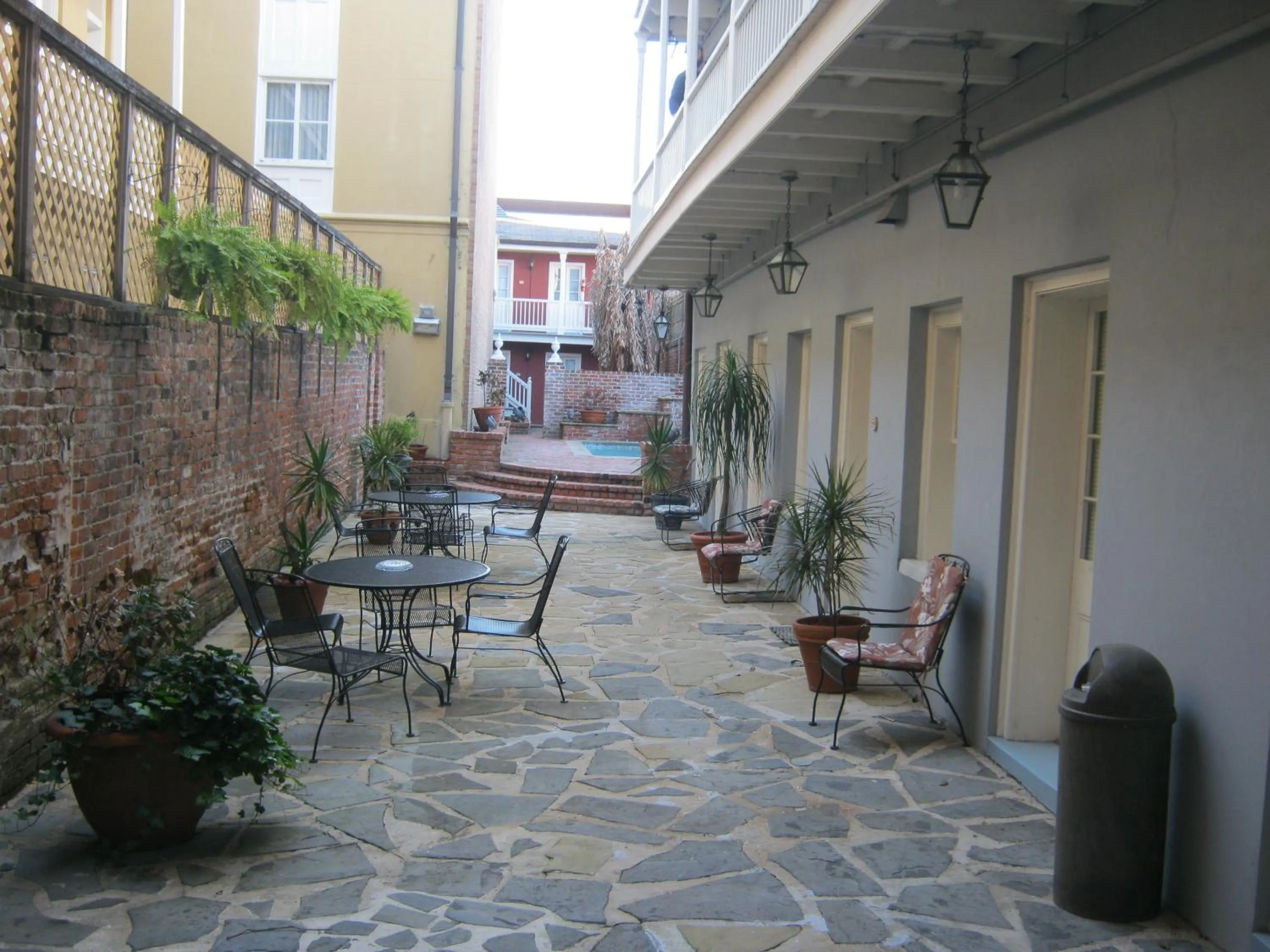 Patio in Grenoble House