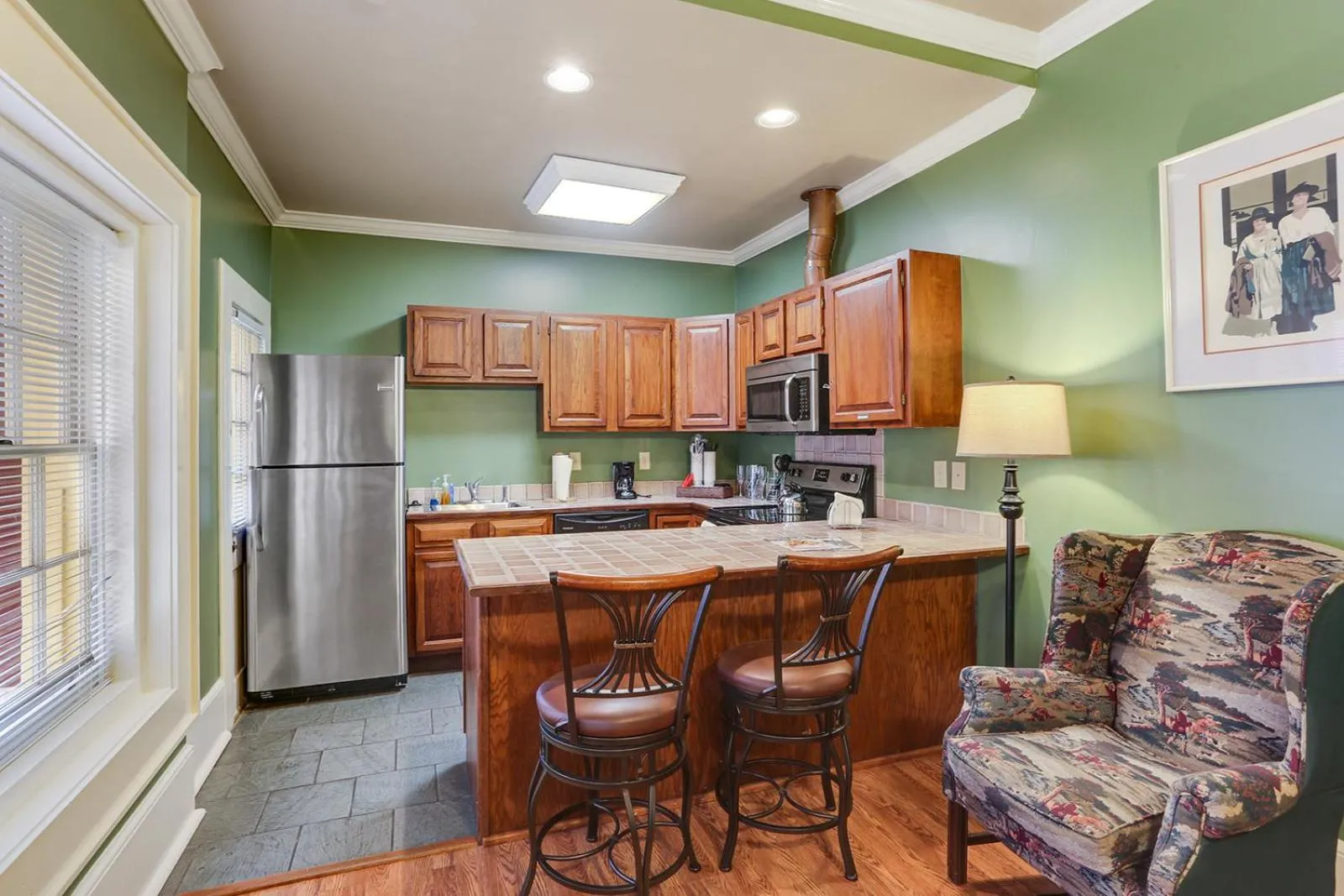Kitchen or kitchenette in Grenoble House