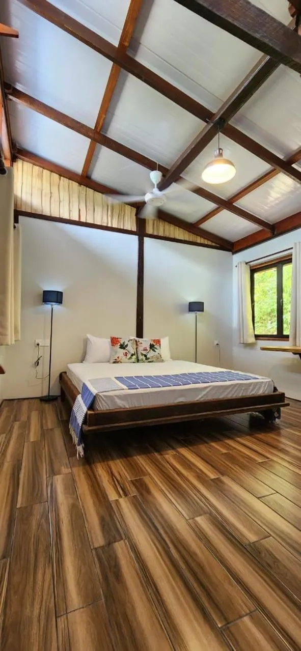 Bedroom, Bed in Bamboo Cottage Langkawi