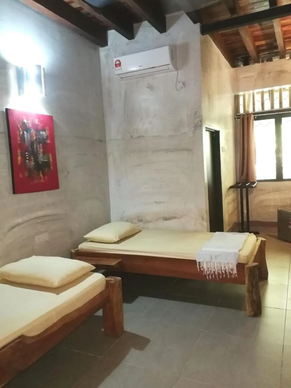 Bed in Bamboo Cottage Langkawi