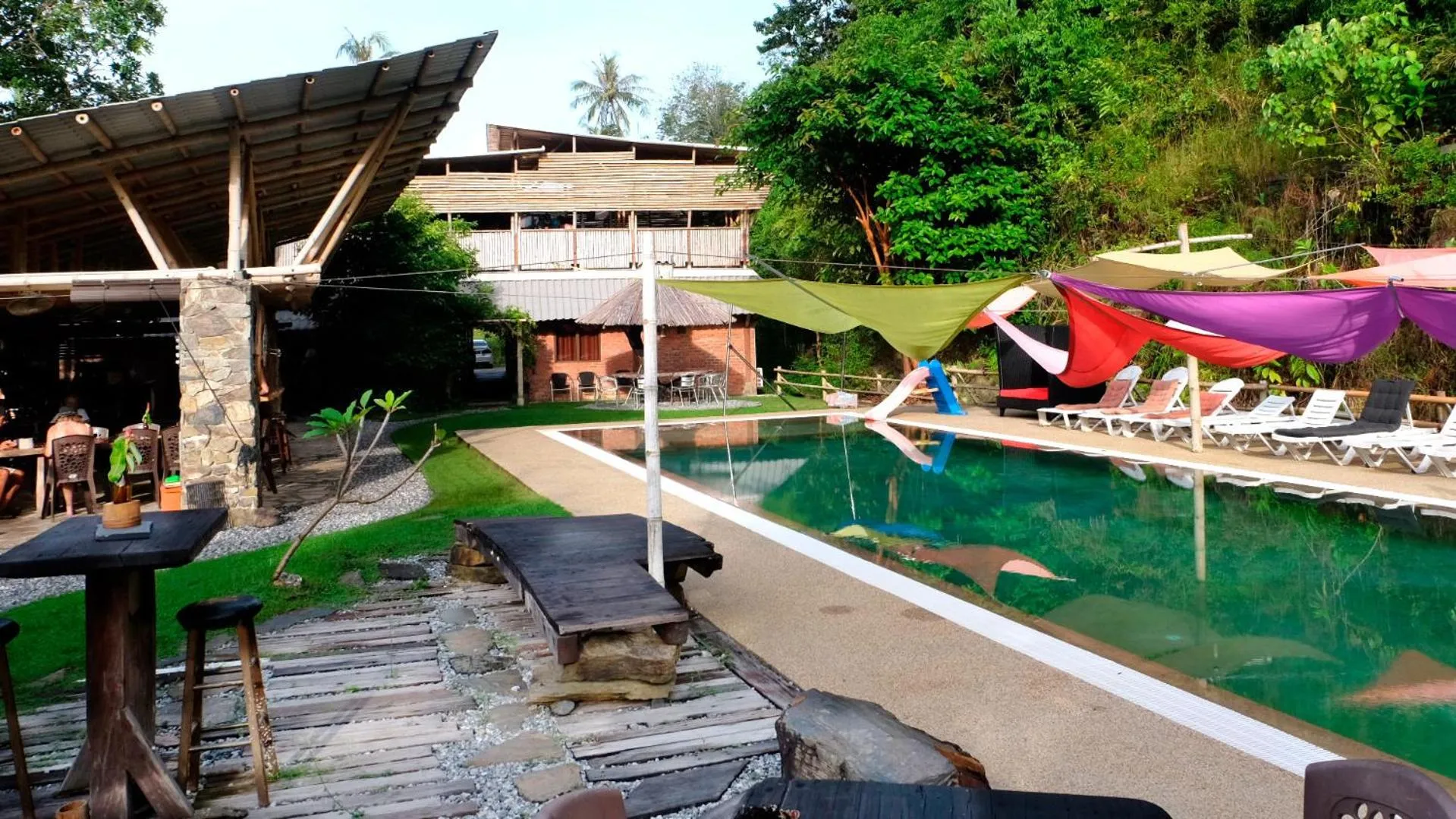 Day in Bamboo Cottage Langkawi