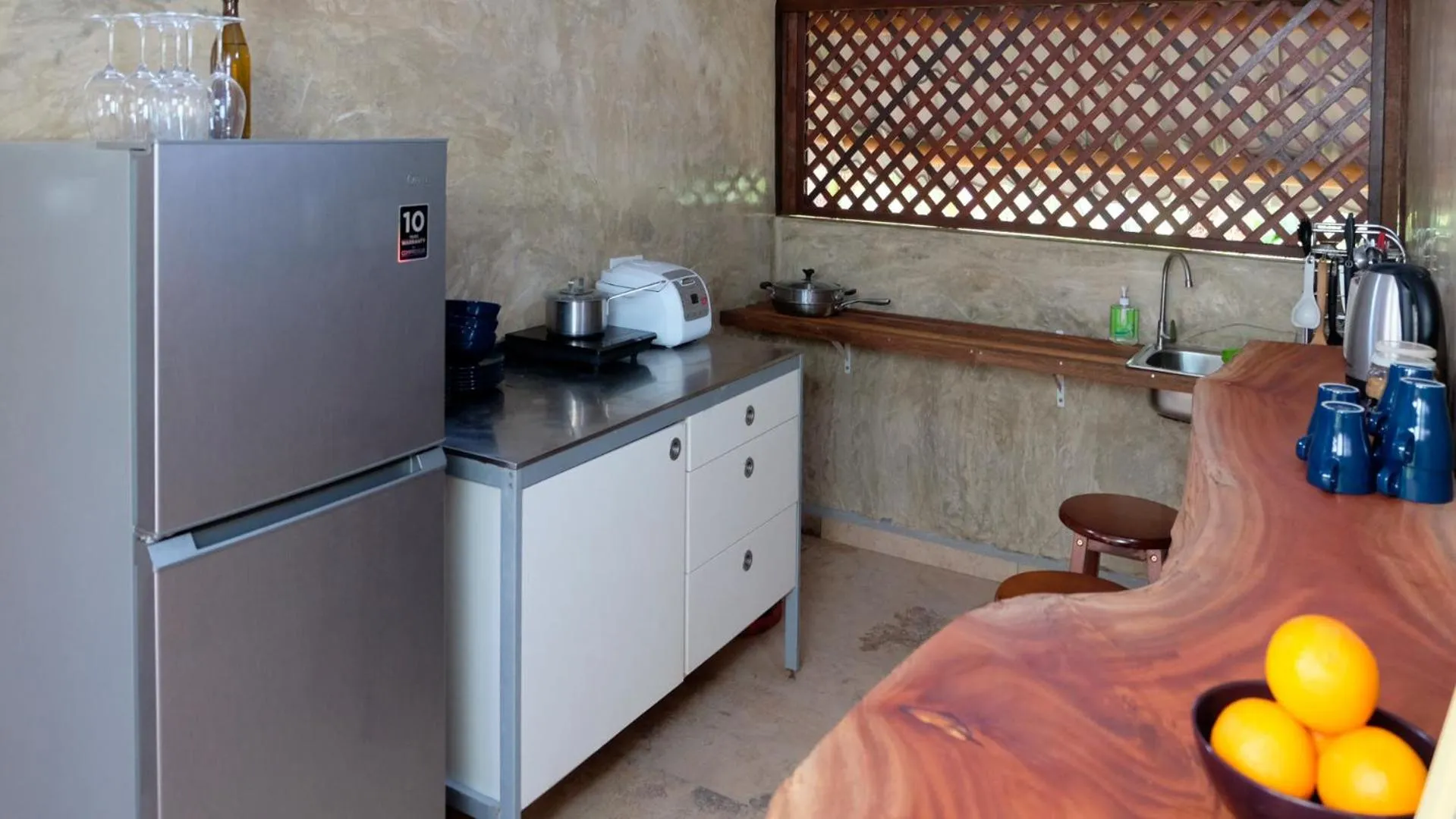 Coffee/tea facilities in Bamboo Cottage Langkawi