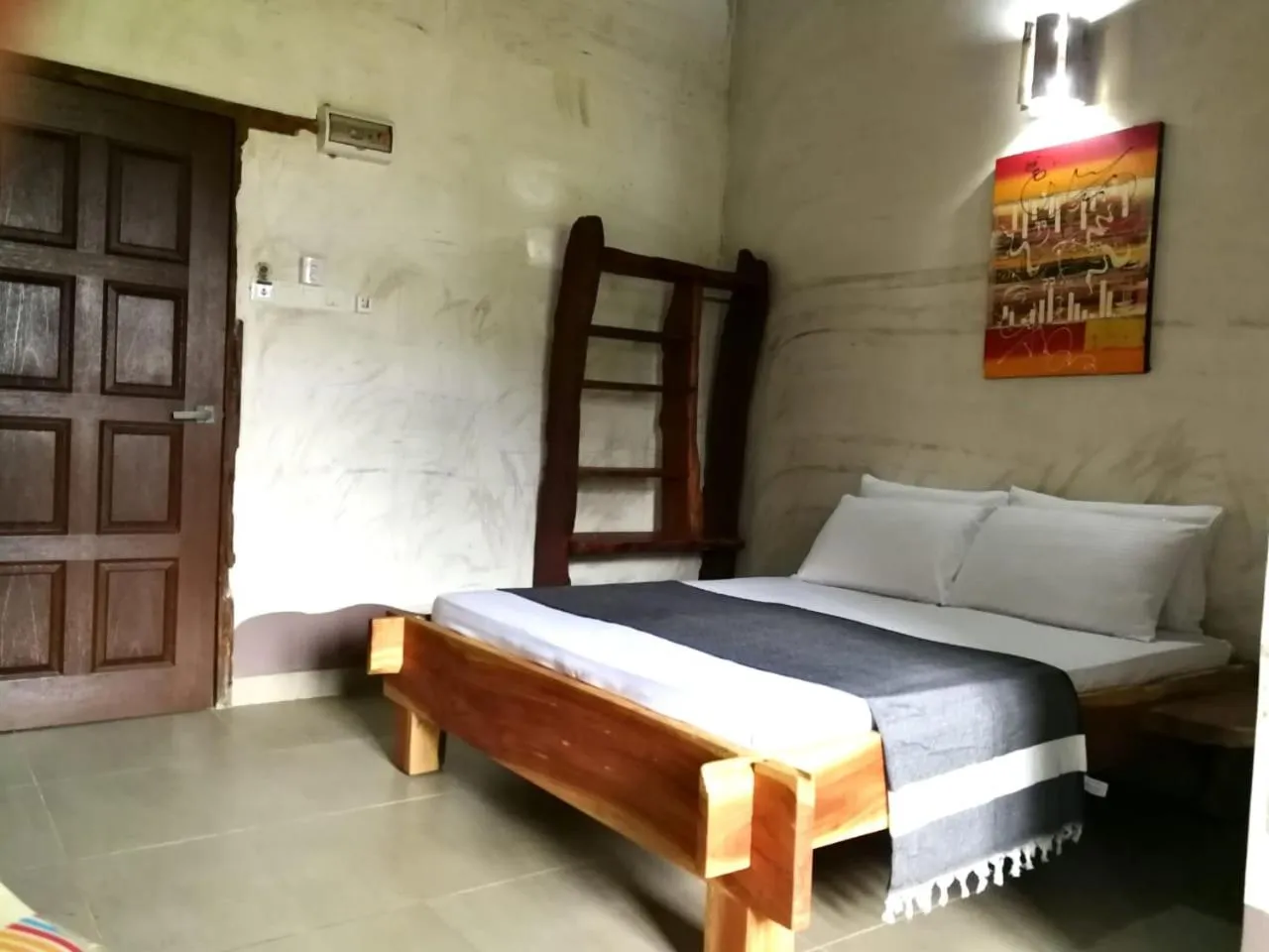 Bed in Bamboo Cottage Langkawi