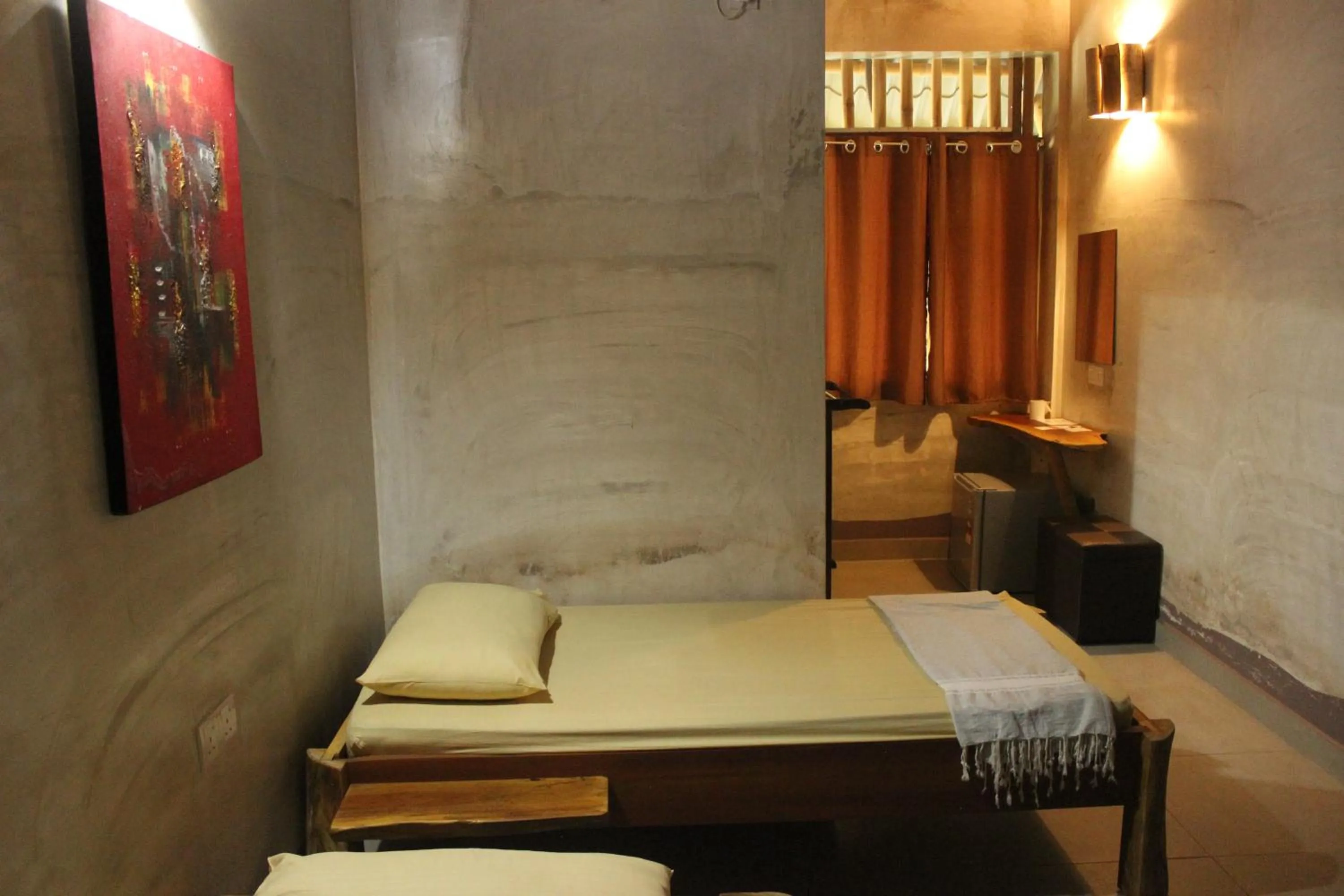 Bed in Bamboo Cottage Langkawi