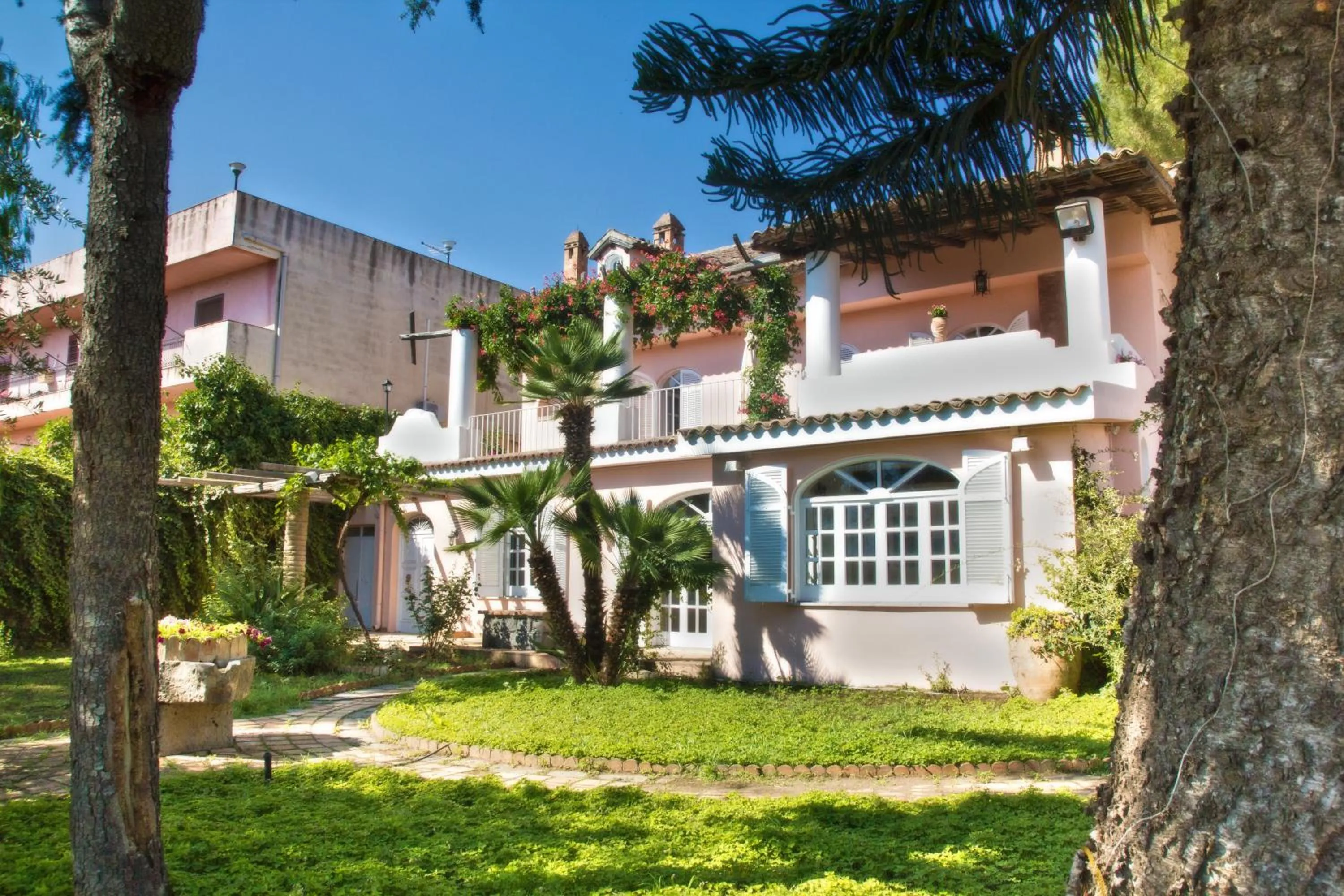 Garden in B&B Villa Accademia