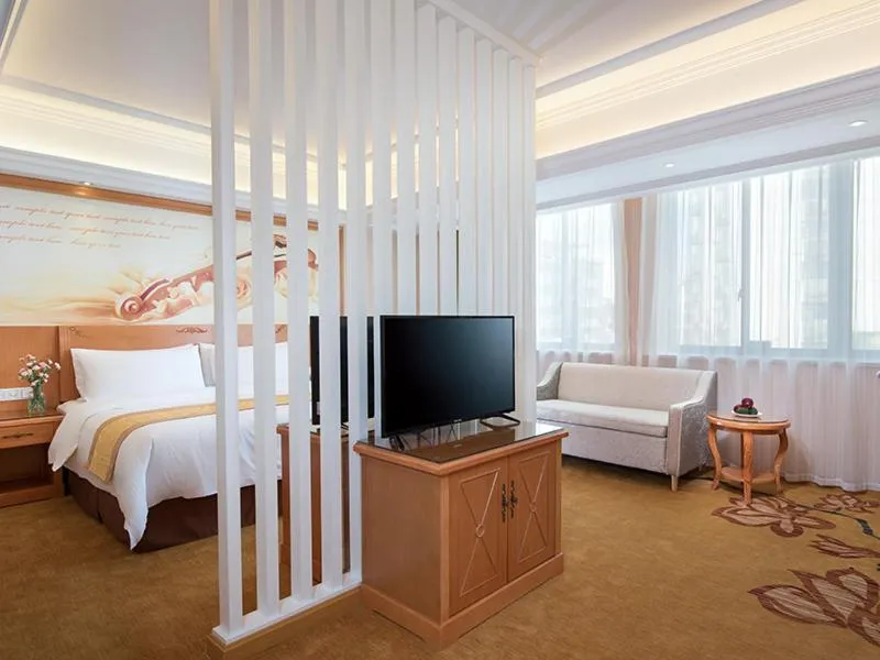 Bed in Vienna Hotel (Shengzhou Bada Hotel)