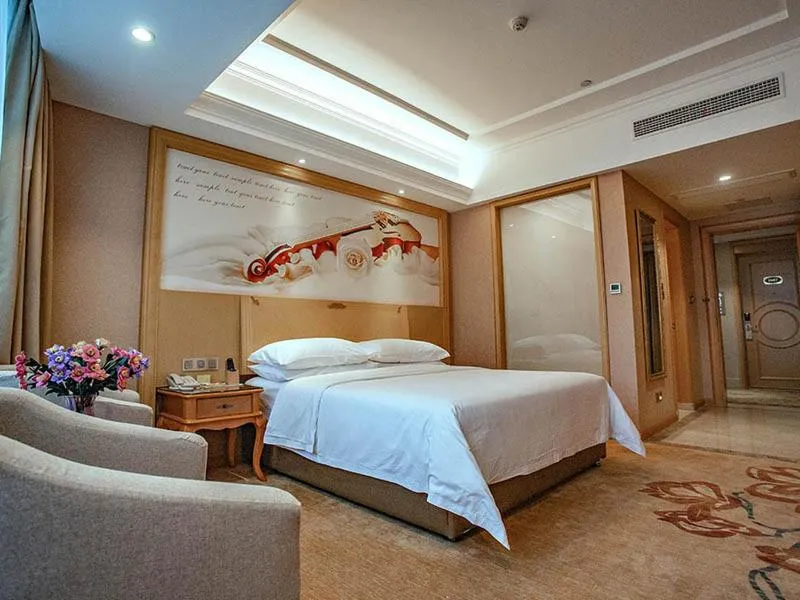 Bed in Vienna Hotel(Jiujiang Xiushui Bus Station)