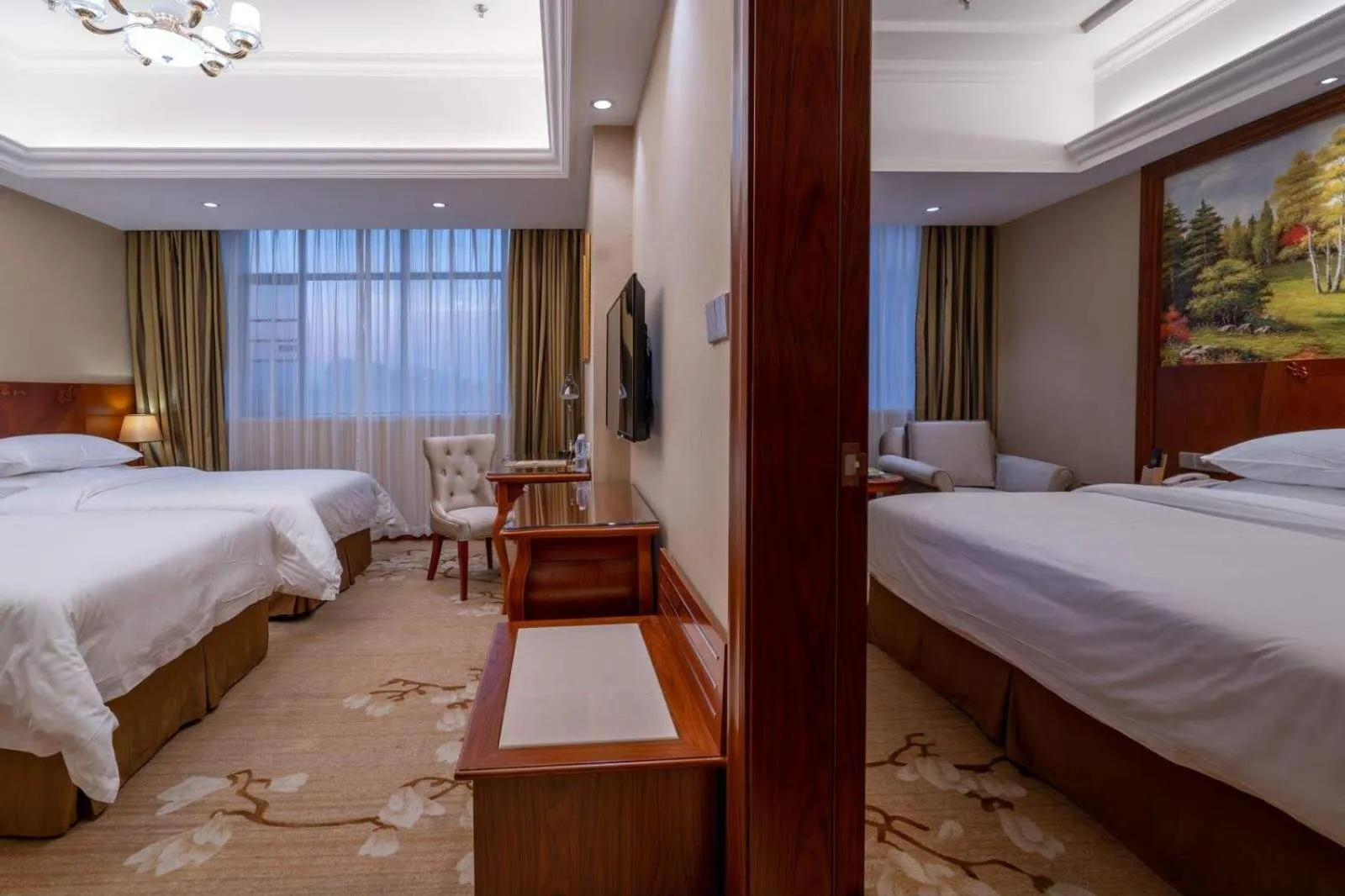 Bed in Vienna Hotel (Shaoguan Qujiang Shunjing)