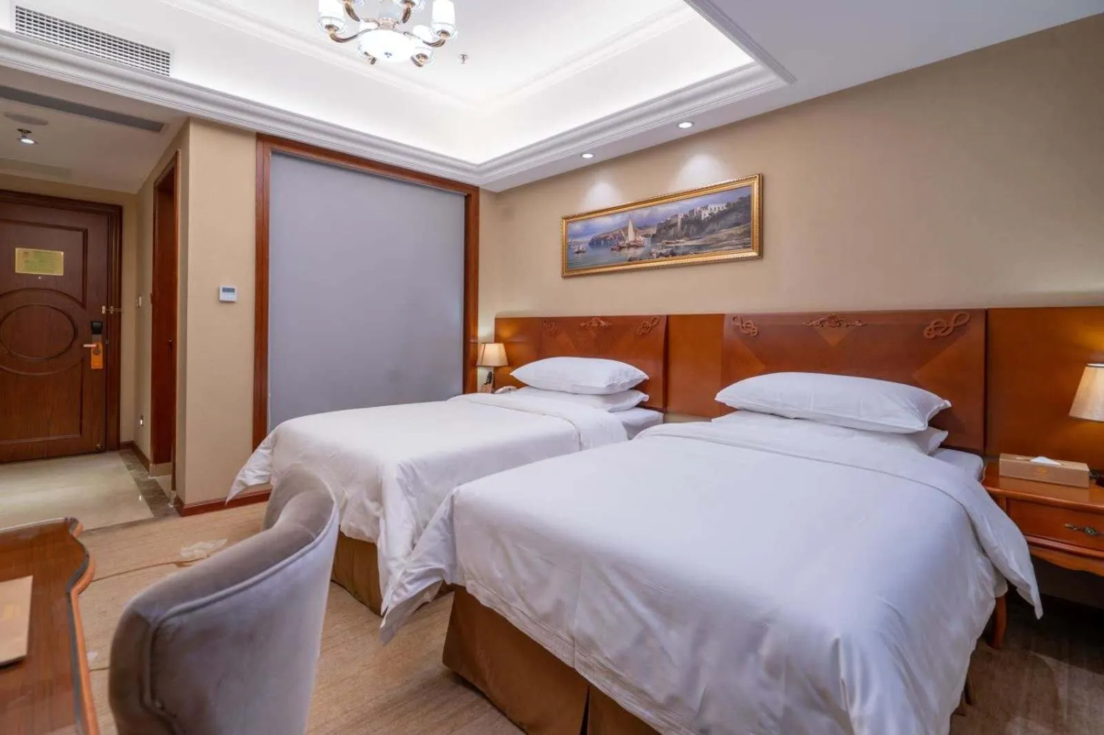 Bed in Vienna Hotel (Shaoguan Qujiang Shunjing)