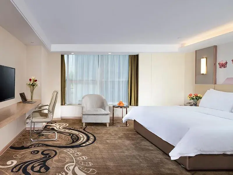 Bed in Vienna Hotel (East Plaza of WuHan High-Speed Railway Station) Bed in Vienna Hotel (East Plaza of WuHan High-Speed Railway Station)