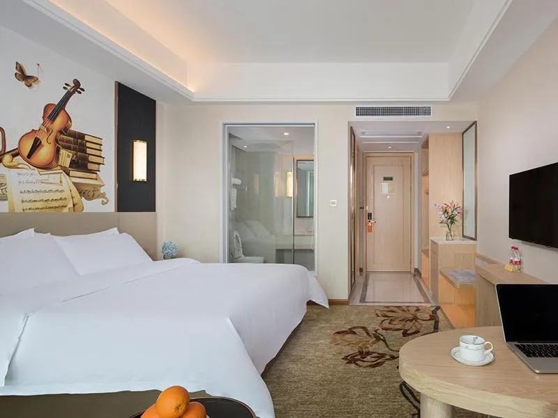 Bed in Vienna International Hotel (Changsha Ningxiang South Bus Station)