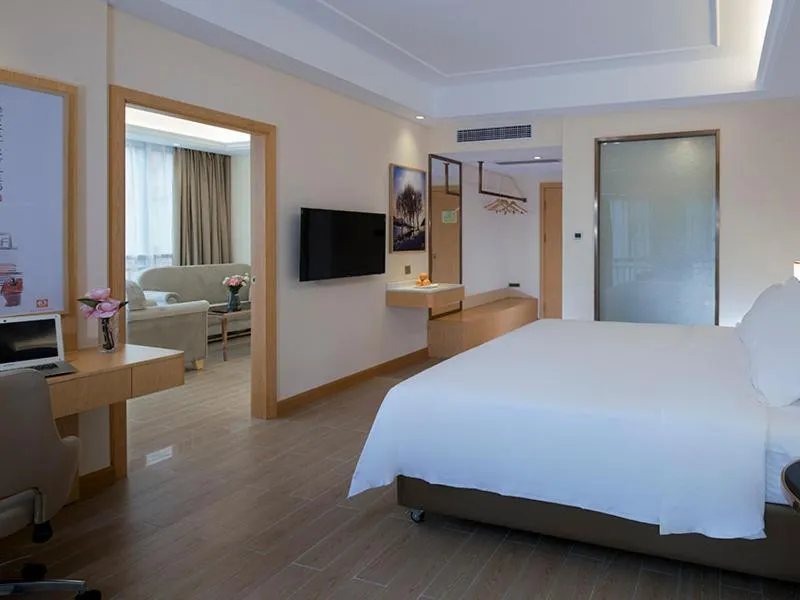 Bed in Vienna International Hotel(Hangzhou Xihu Fengshan Road Station)