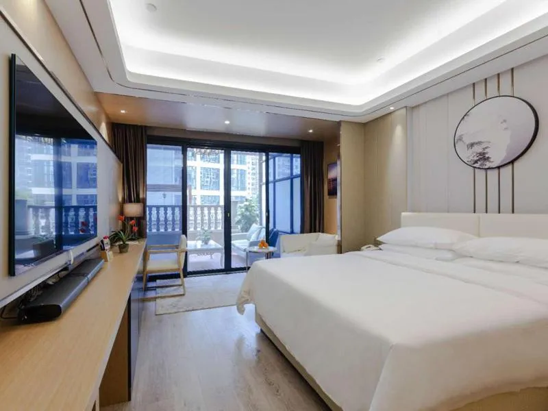 Bed in Vienna Hotel (Mulian West Road Shop, Changsha)