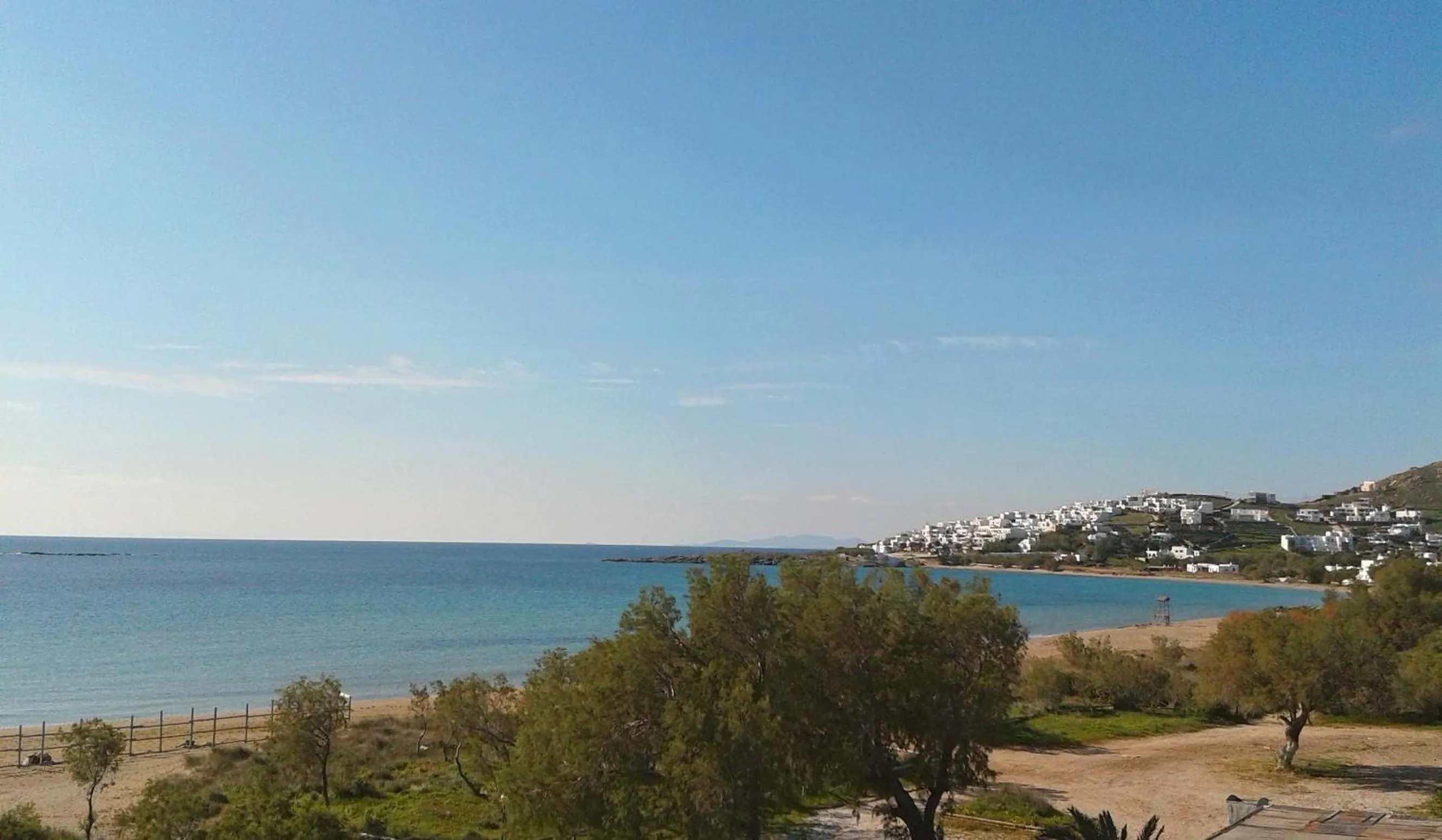 Beach in Nostos Beachfront Apartments & Studios