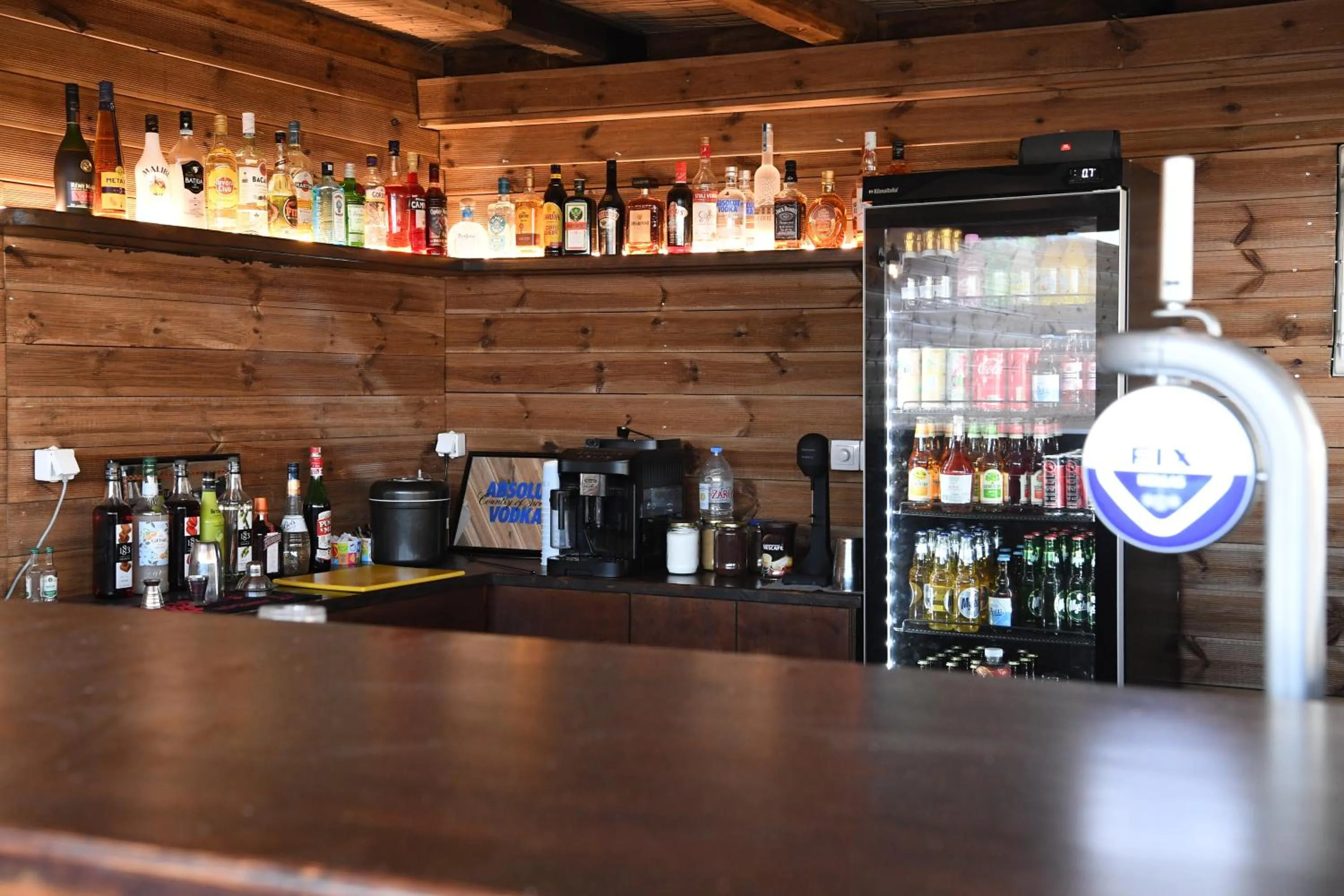 Lounge or bar in Nostos Beachfront Apartments & Studios