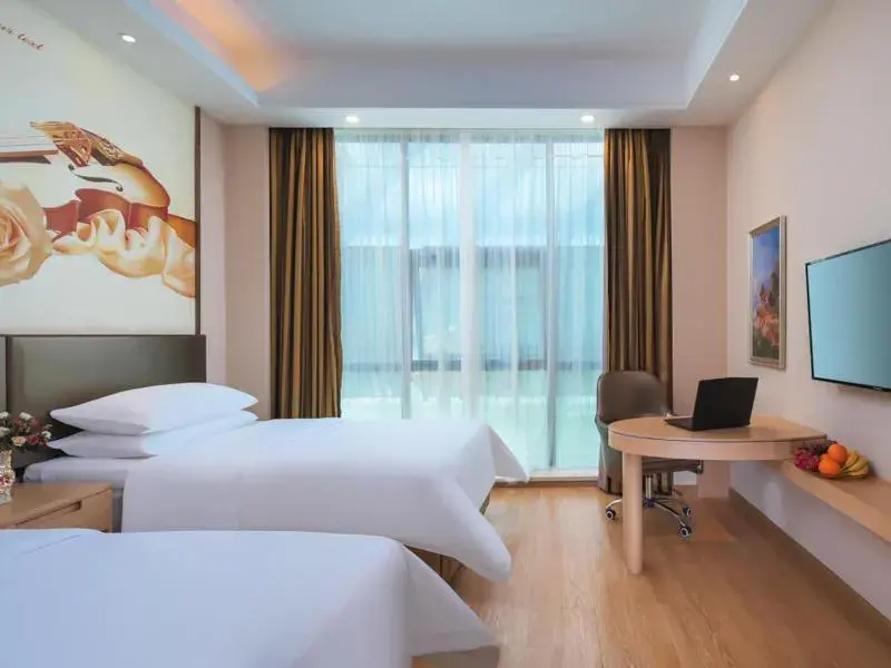 Bed in Vienna Hotel (Shanghai jinshanwei Railway Station City Beach Shop) Bed in Vienna Hotel (Shanghai jinshanwei Railway Station City Beach Shop)