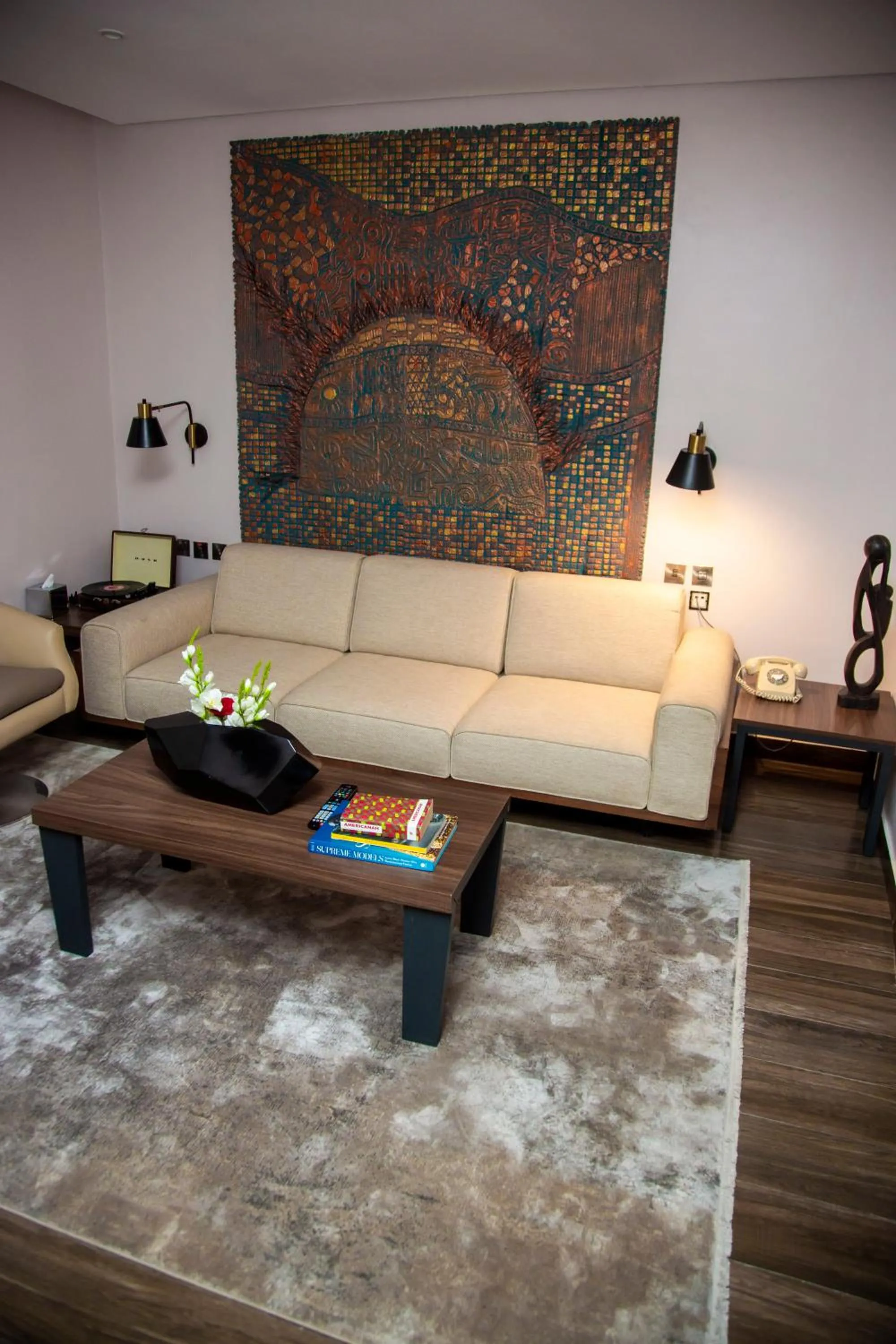 Living room in The White Orchid Hotel