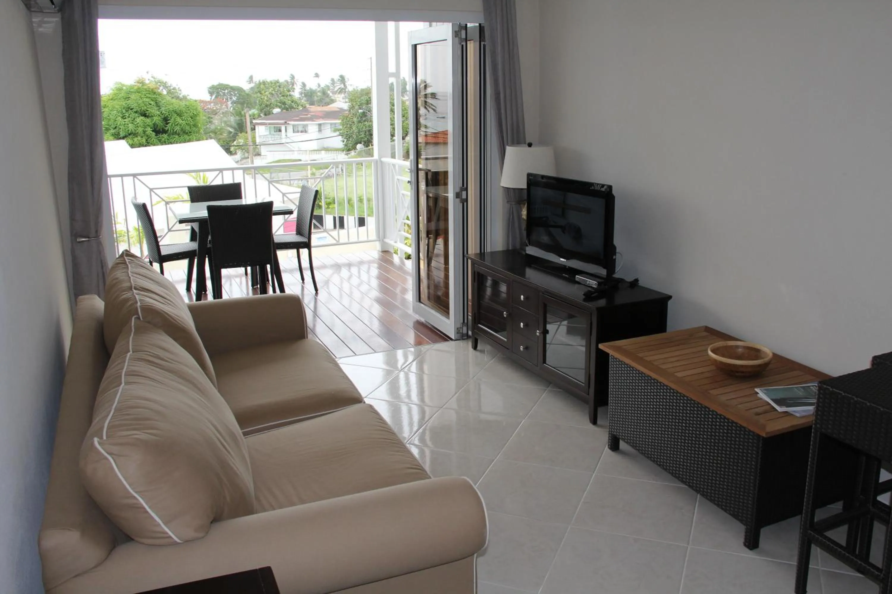 Living room in Lantana Resort Barbados