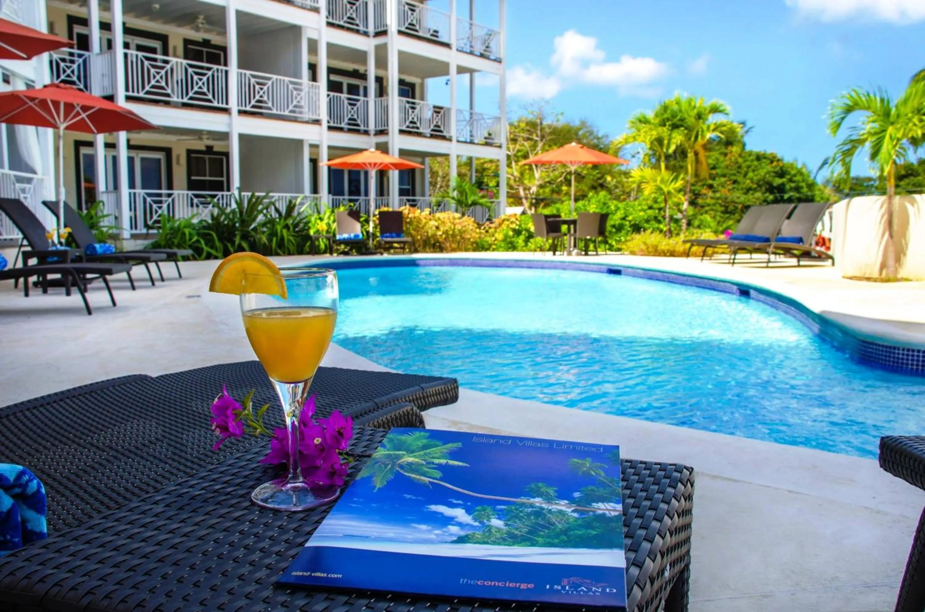 Swimming pool in Lantana Resort Barbados
