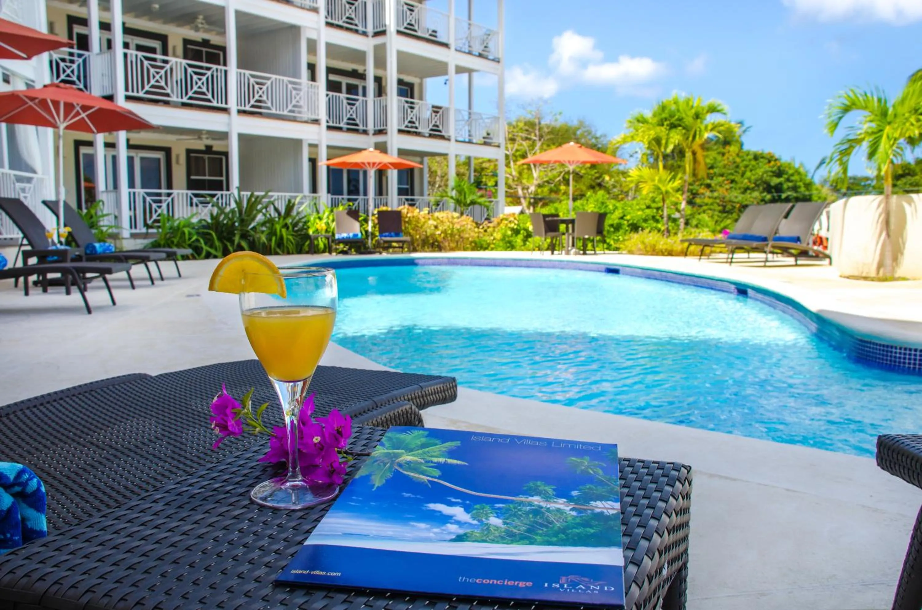 Swimming pool in Lantana Resort Barbados