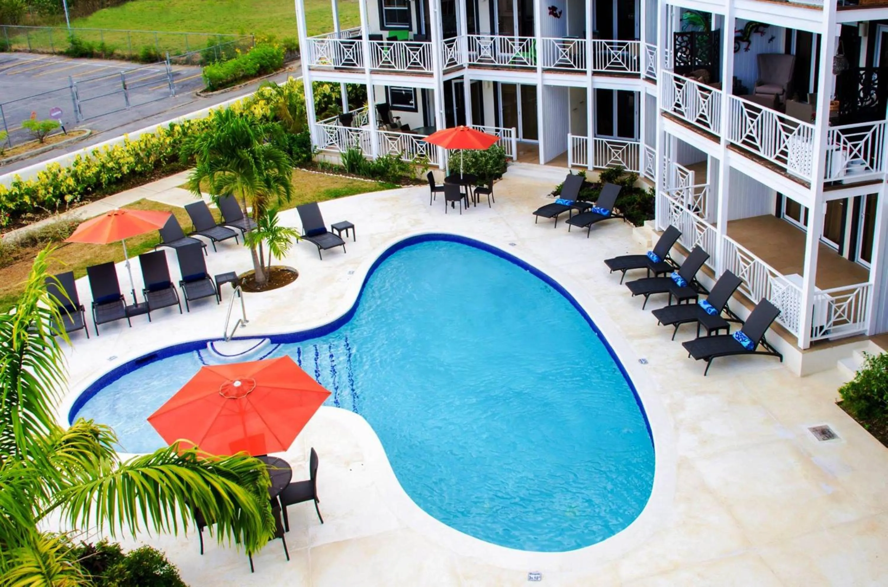 Swimming pool in Lantana Resort Barbados